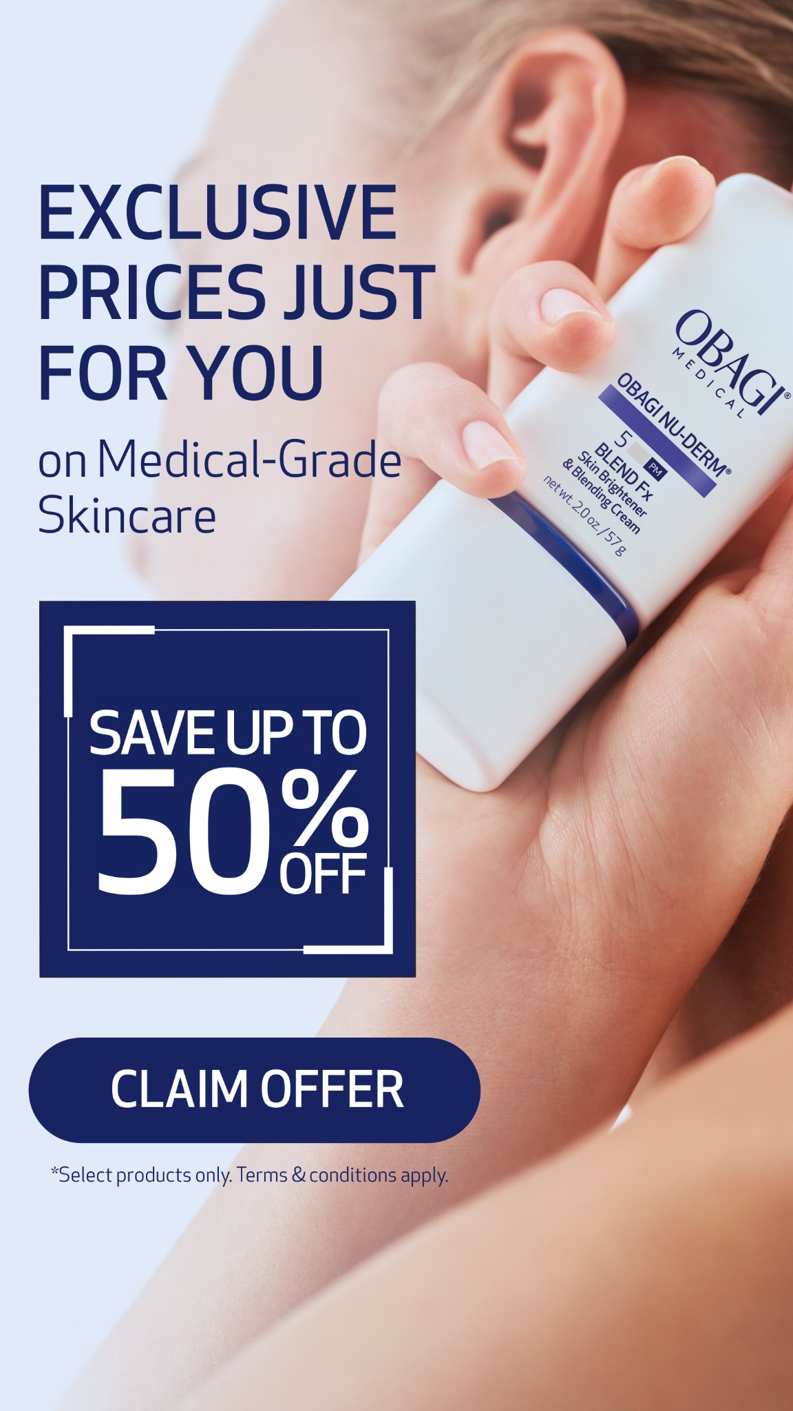 Obagi Medical Facebook ad