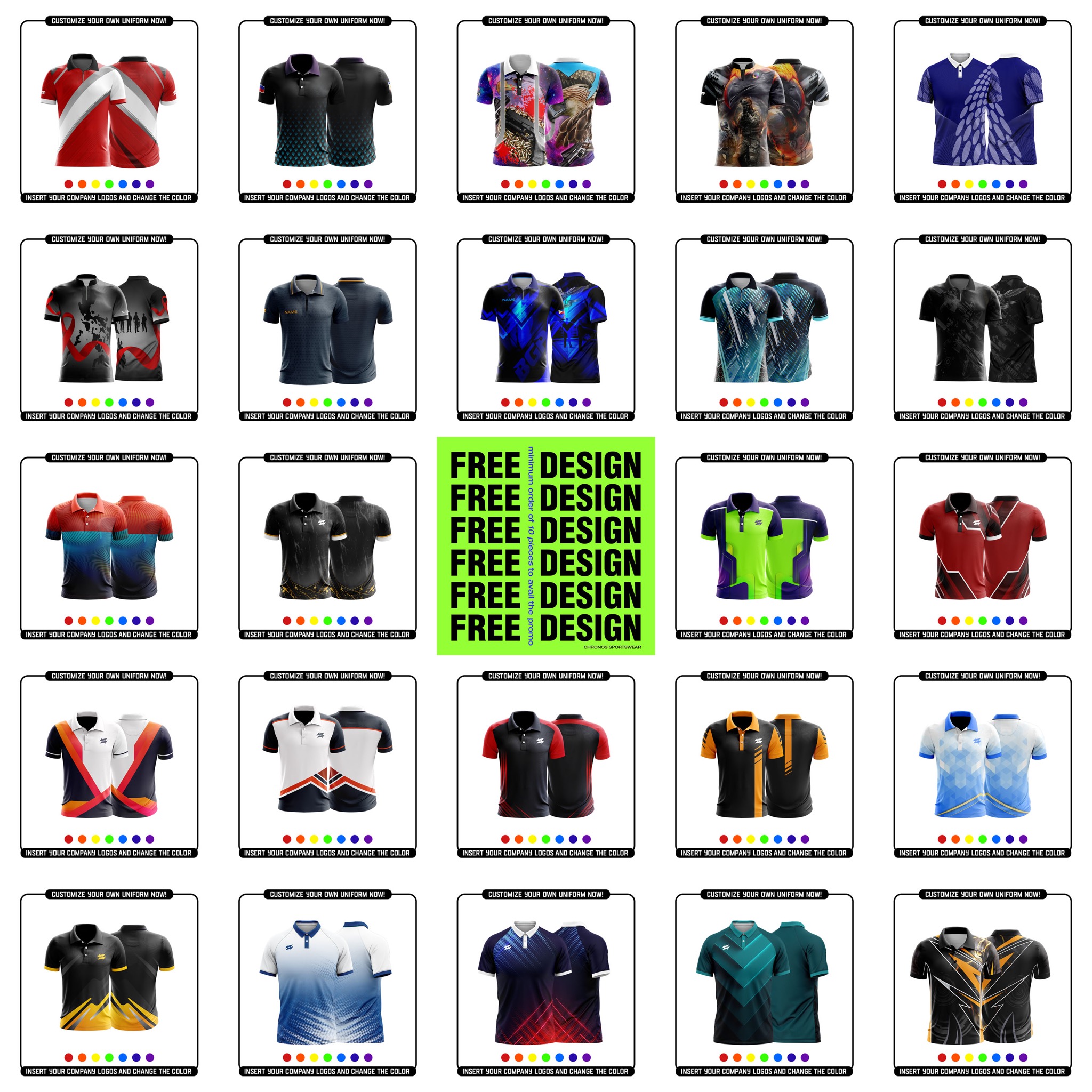Chronos Sportswear Facebook ad
