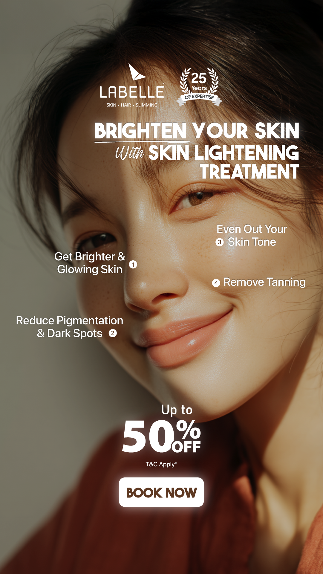 La Belle Slimming, Skin and Hair Clinics Facebook ad