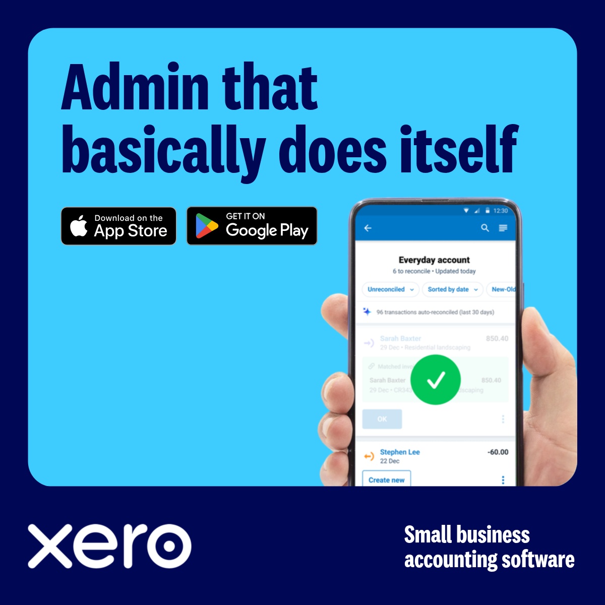 Xero Facebook ad