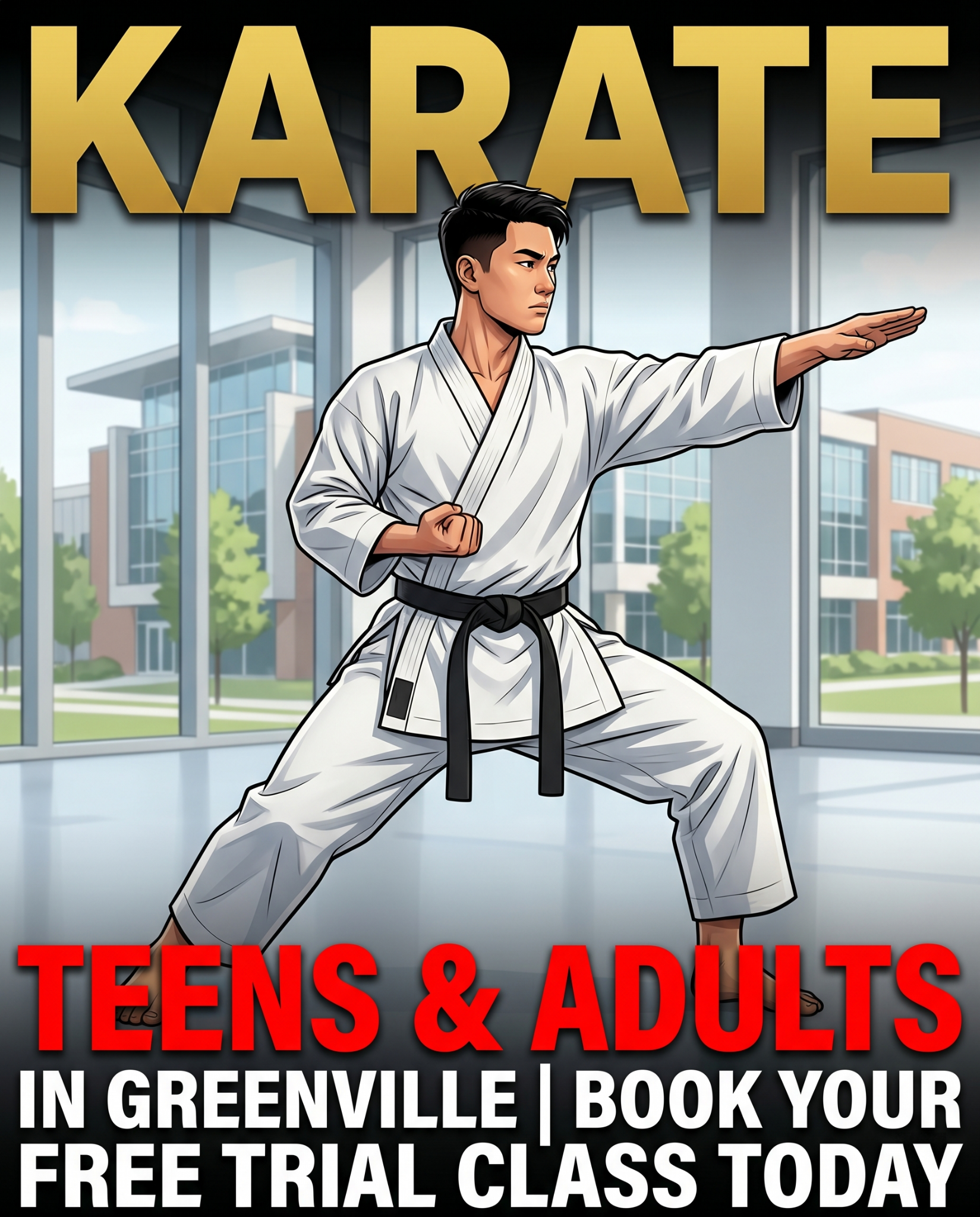 Sam Chapmans Karate Facebook ad