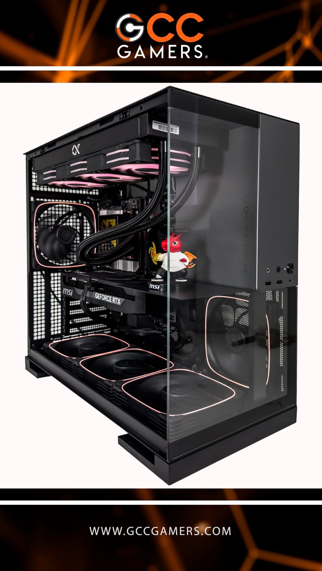 GCC Gamers Oman Facebook ad: Gaming PC Future @ 995.00 OMR
