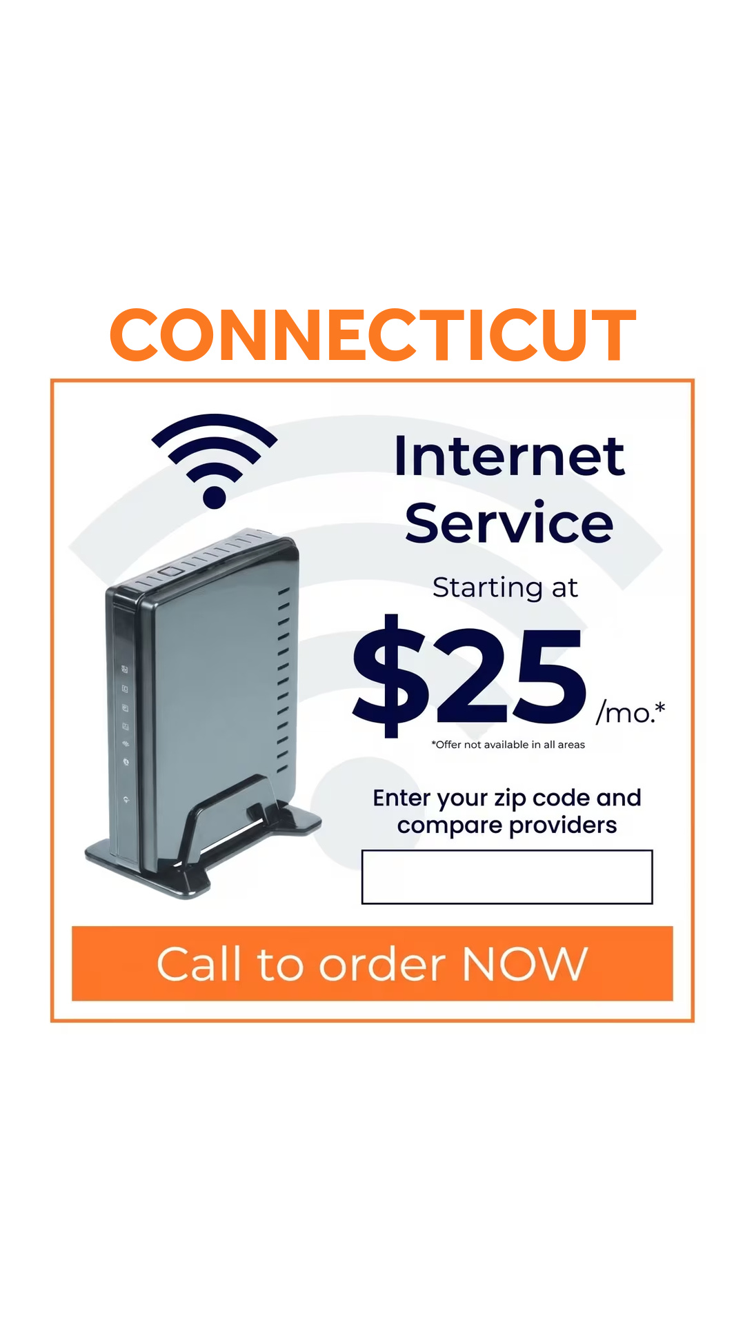 Internetservicecompanies Facebook ad: Connecticut, Switch Now!