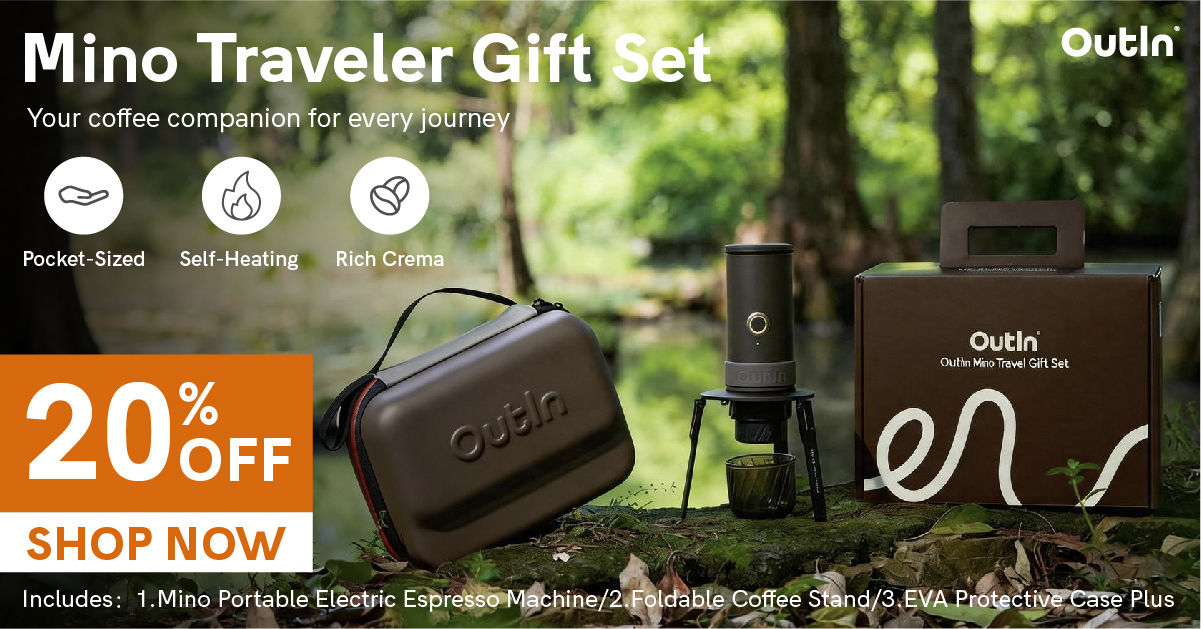 Outin Portable Electric Espresso Machine Facebook ad