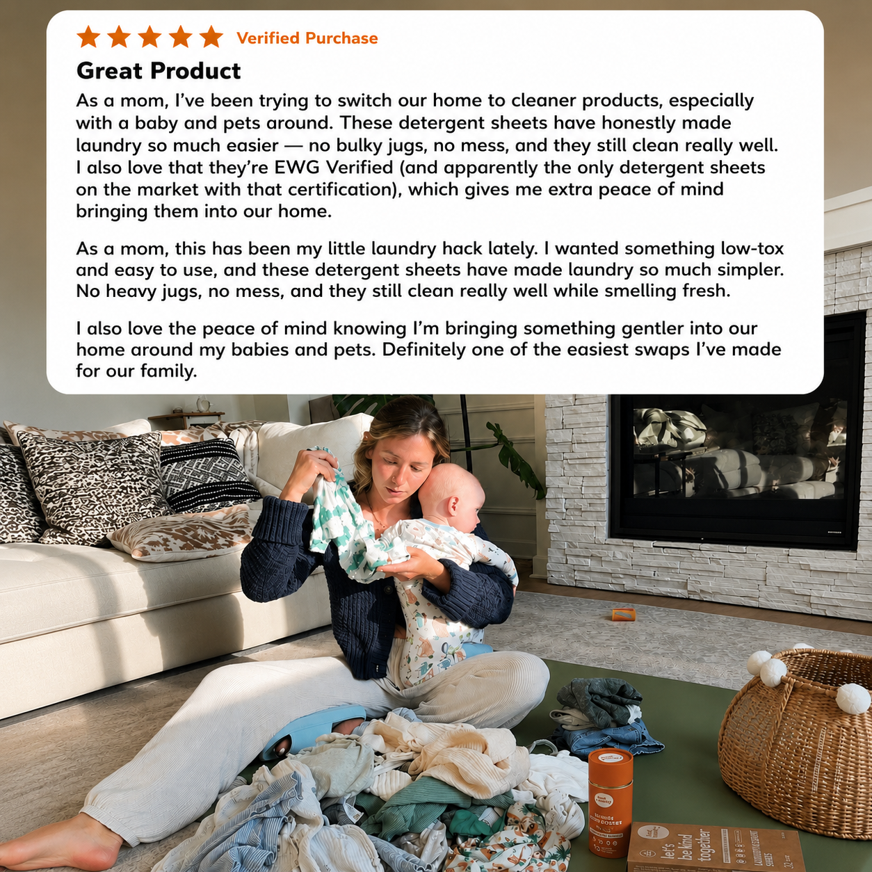 Kind Laundry Facebook ad