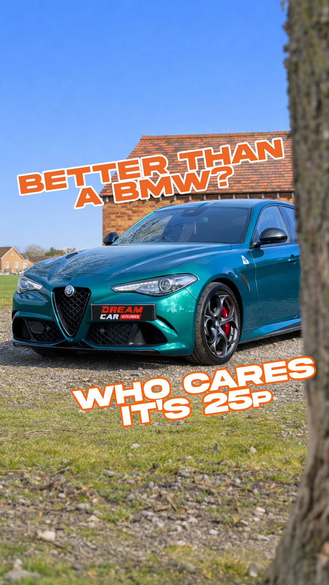 Dream Car Giveaways Facebook ad