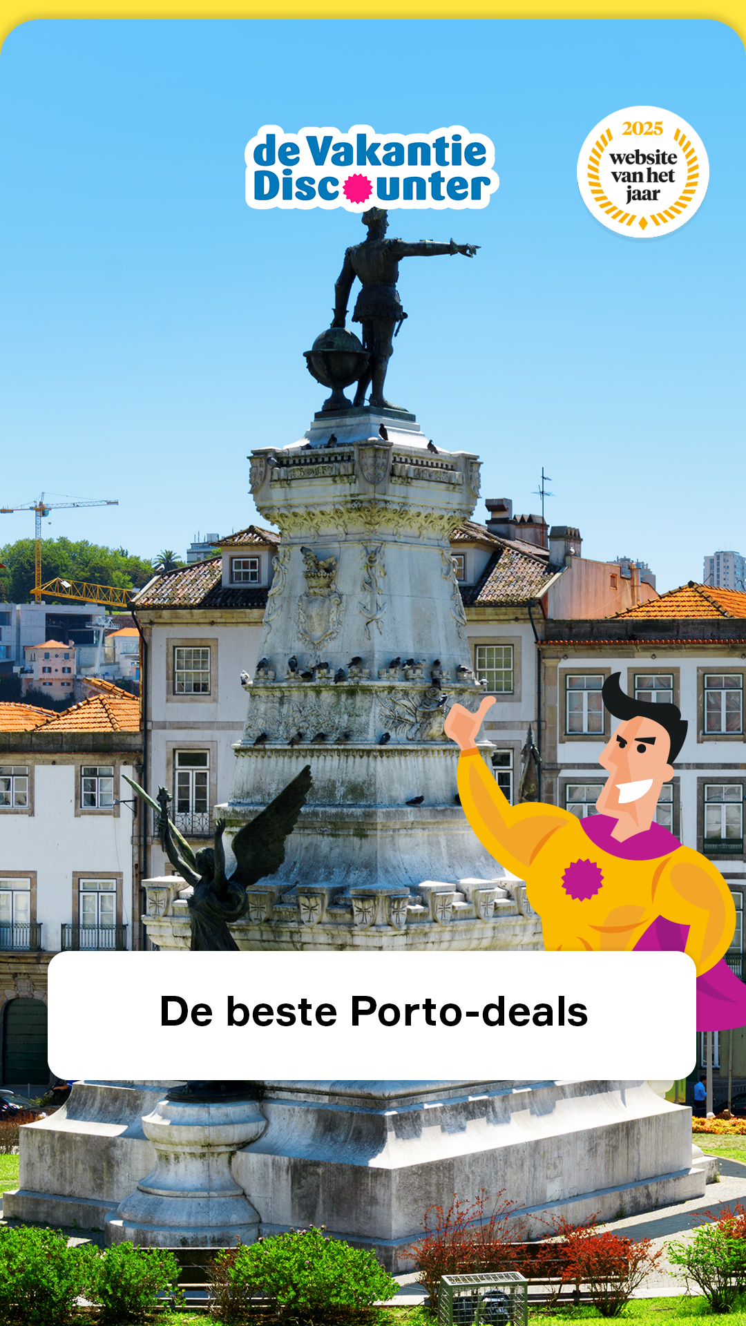 de VakantieDiscounter Facebook ad