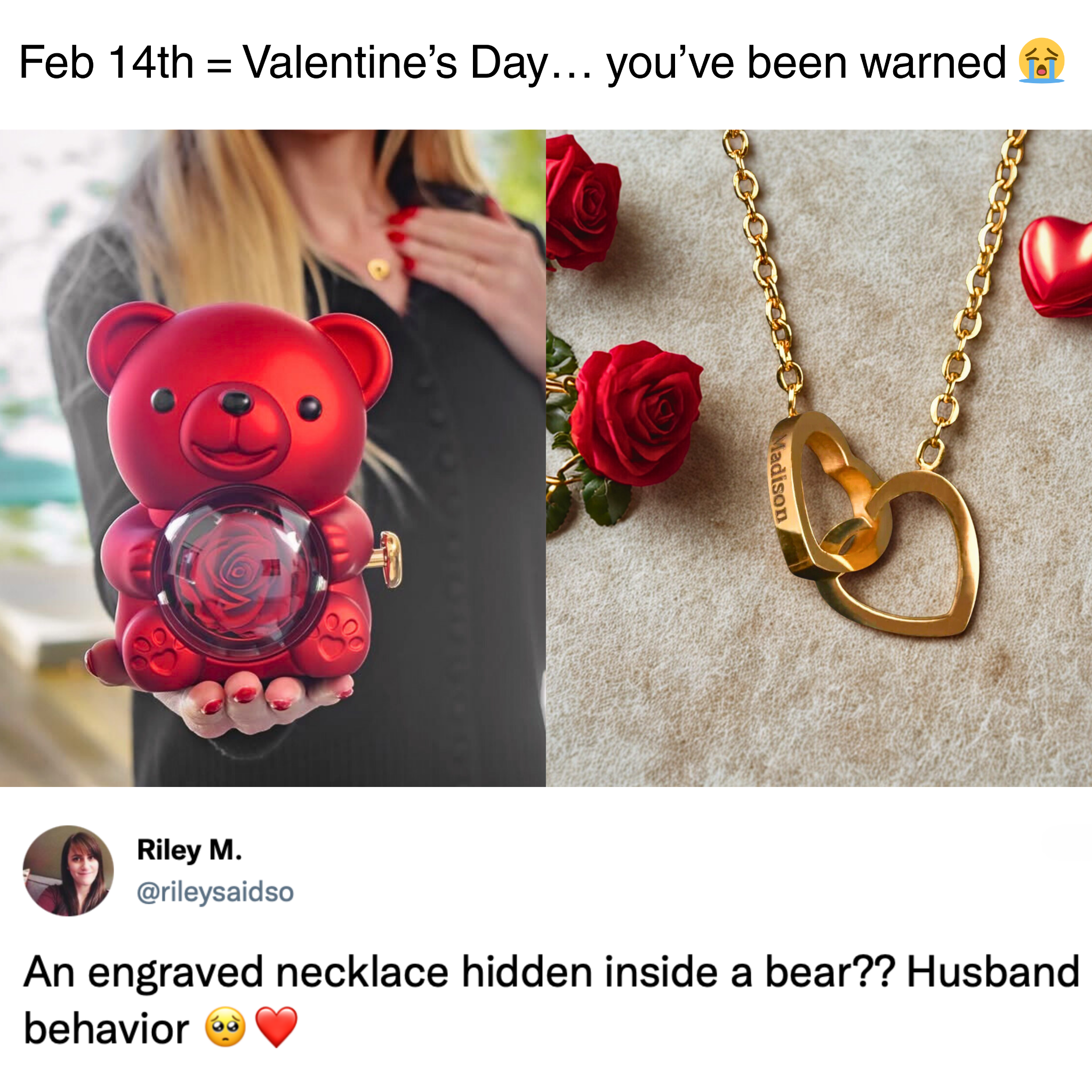 Sparkly Roses Facebook ad: You’ve Been Warned
