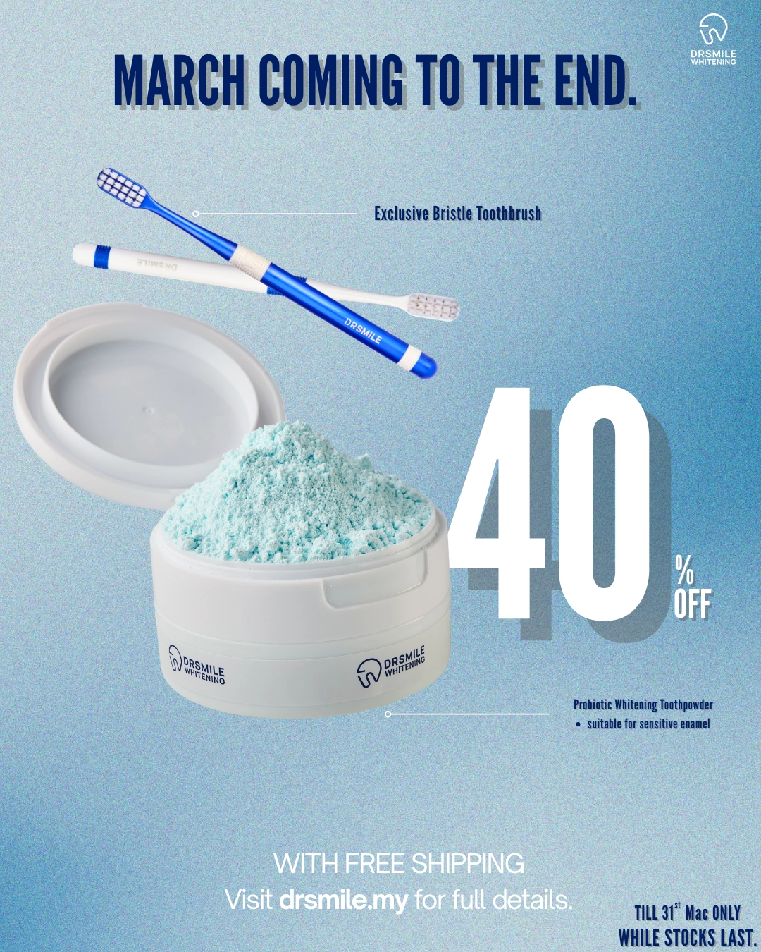 Dr Smile Whitening Solution Facebook ad