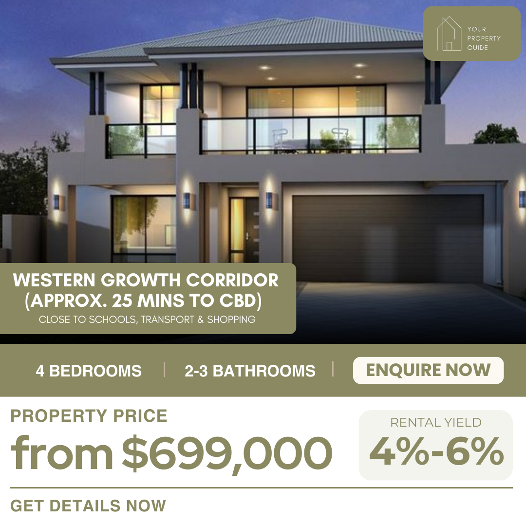 Your Property Guide Facebook ad: Melbourne High-Growth Investment Properties