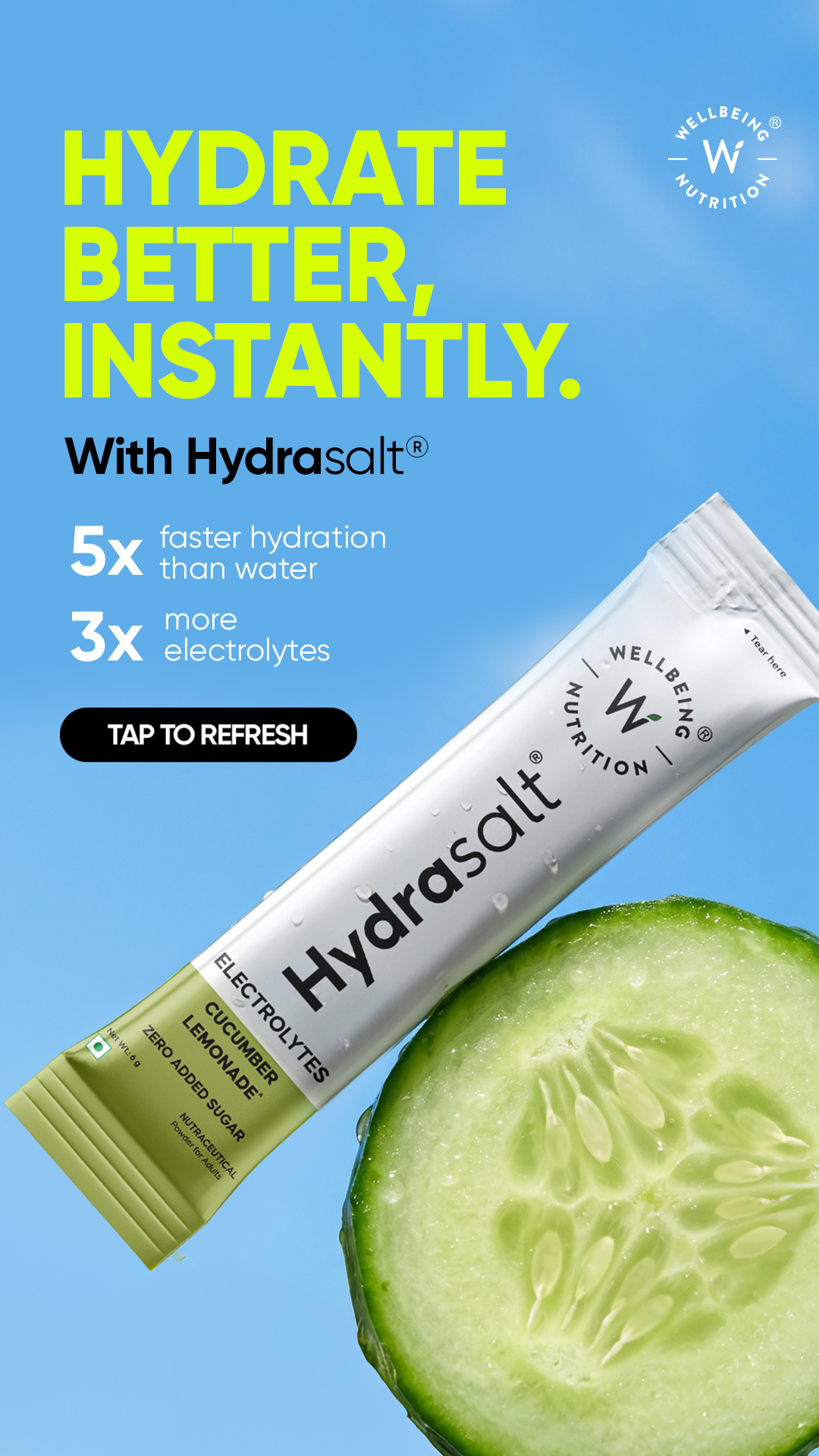 Wellbeing Nutrition Facebook ad