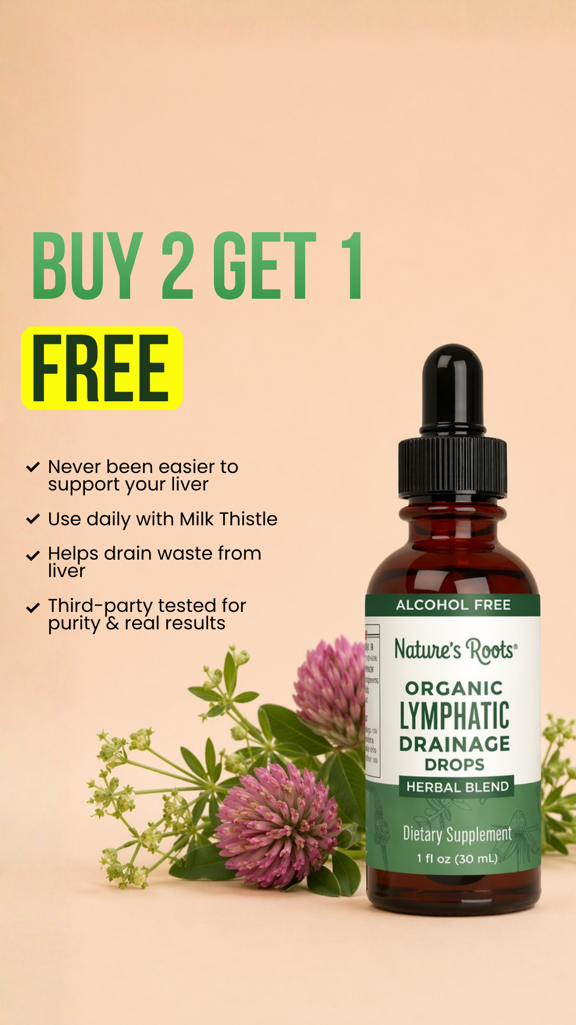 NaturesRoots Facebook ad