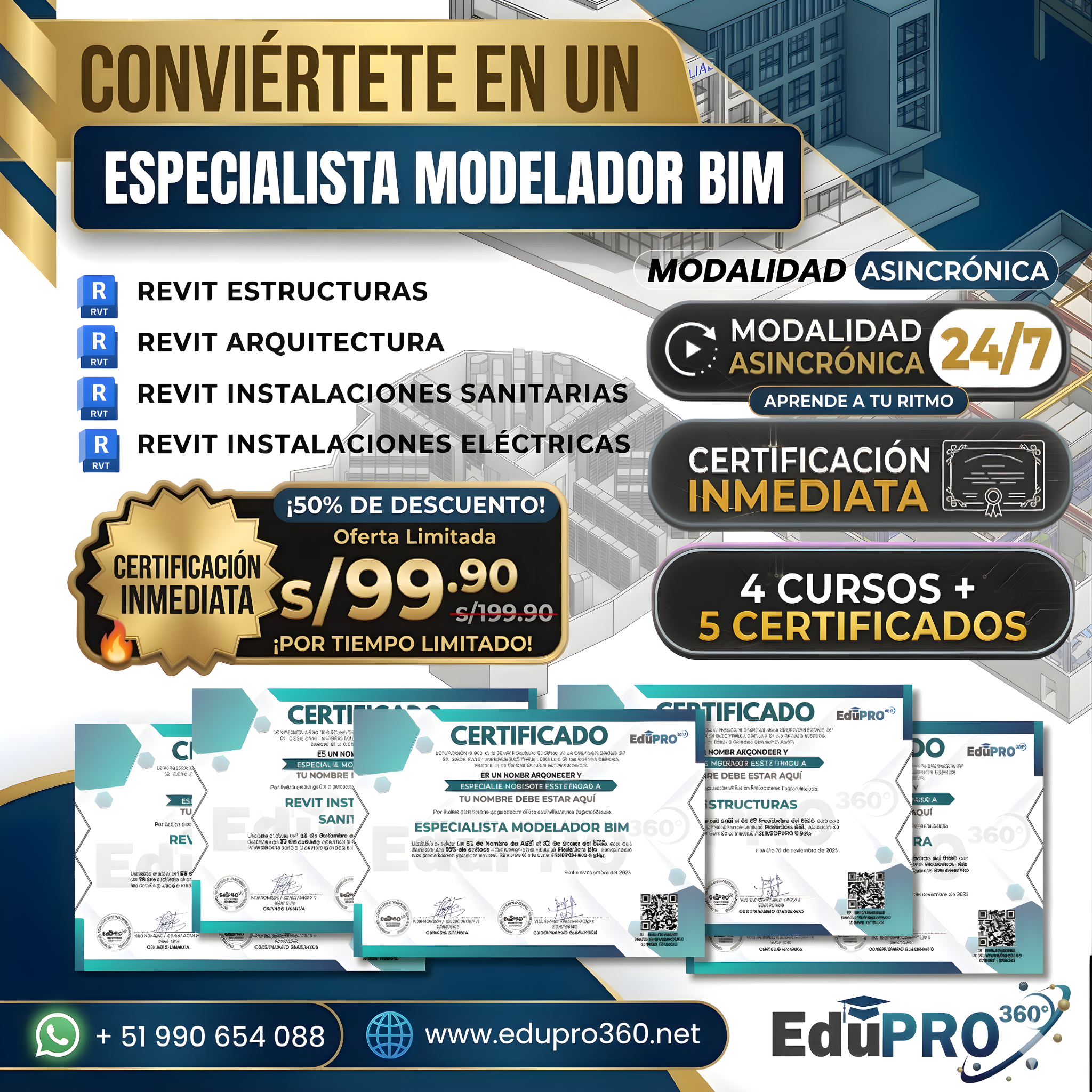Edupro360- Centro de Capacitación Superior Facebook ad