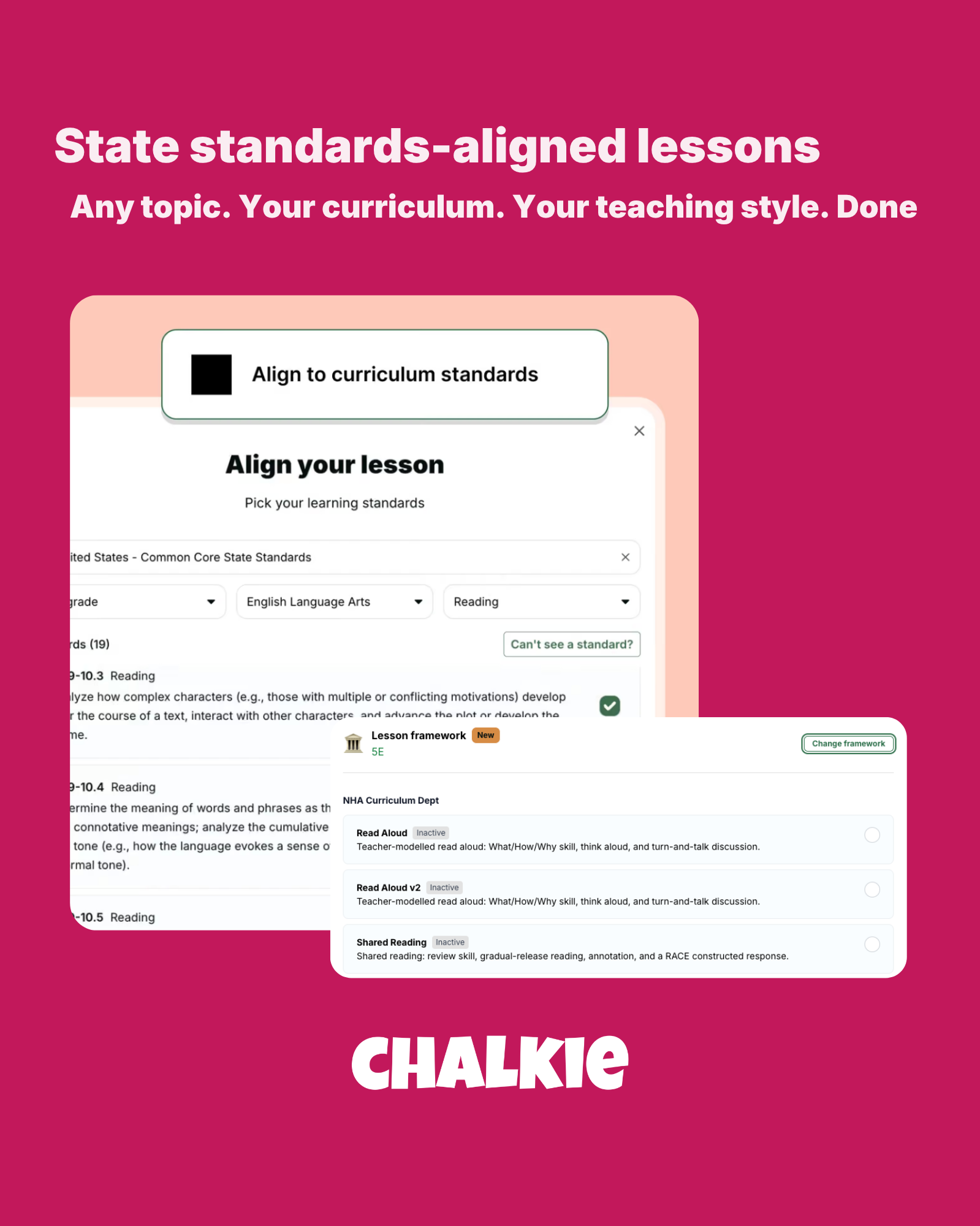 Chalkie AI Facebook ad