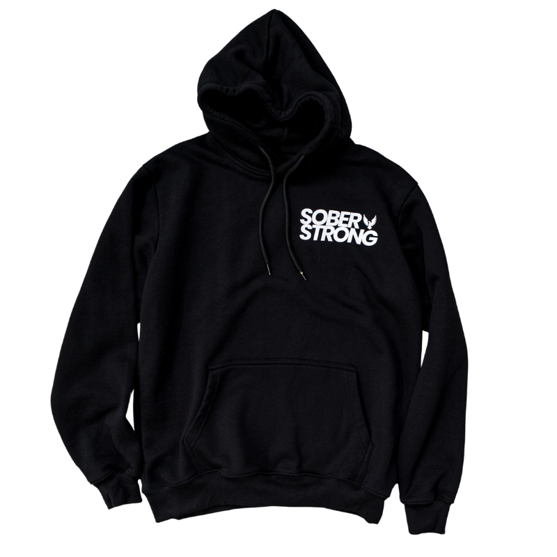 Sober Strong Facebook ad: Your new favorite recovery gear is waiting.