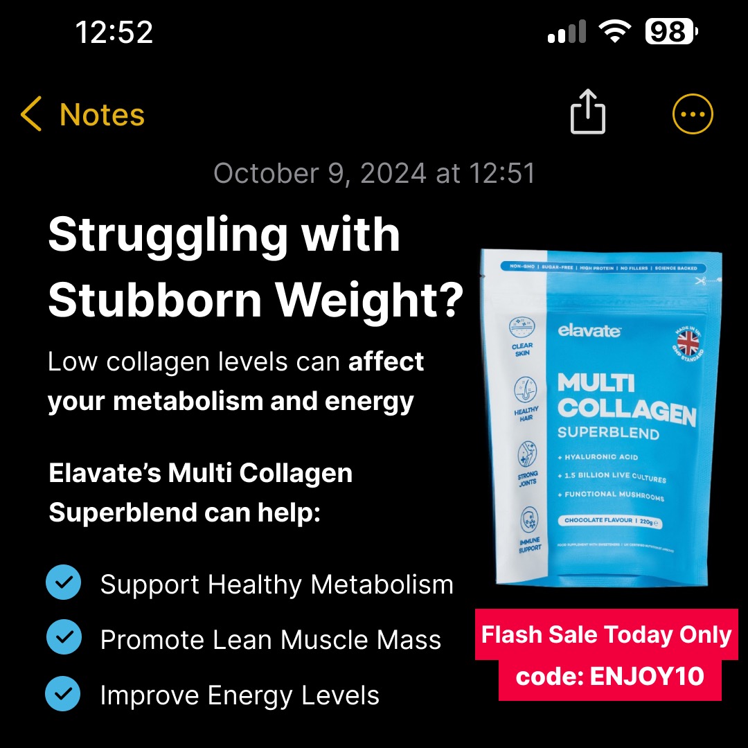 Elavate Facebook ad