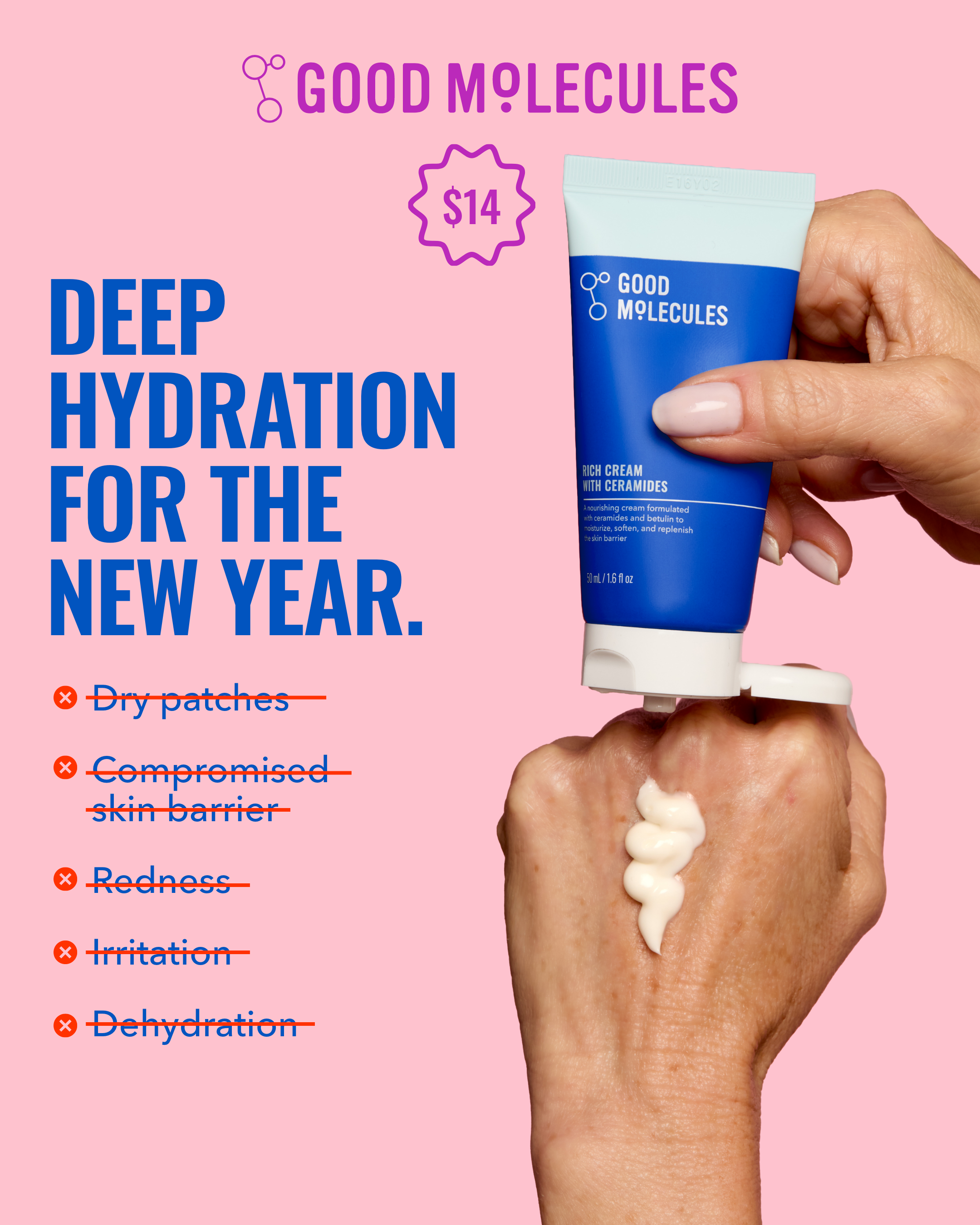 Good Molecules Facebook ad