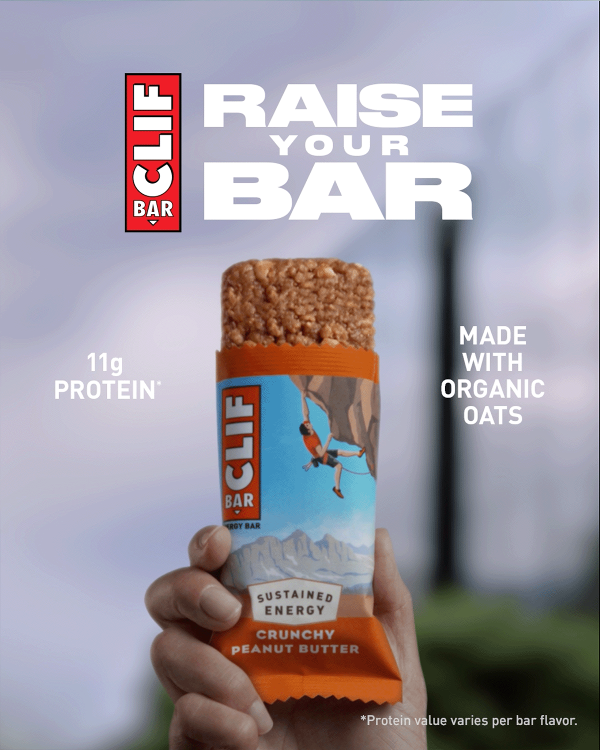 CLIF Bar Facebook ad