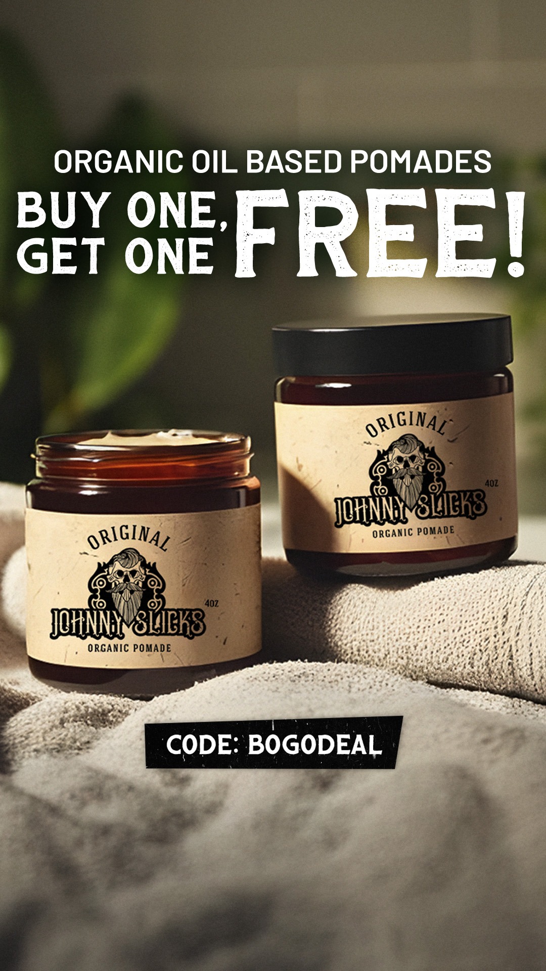 Johnny Slicks Facebook ad