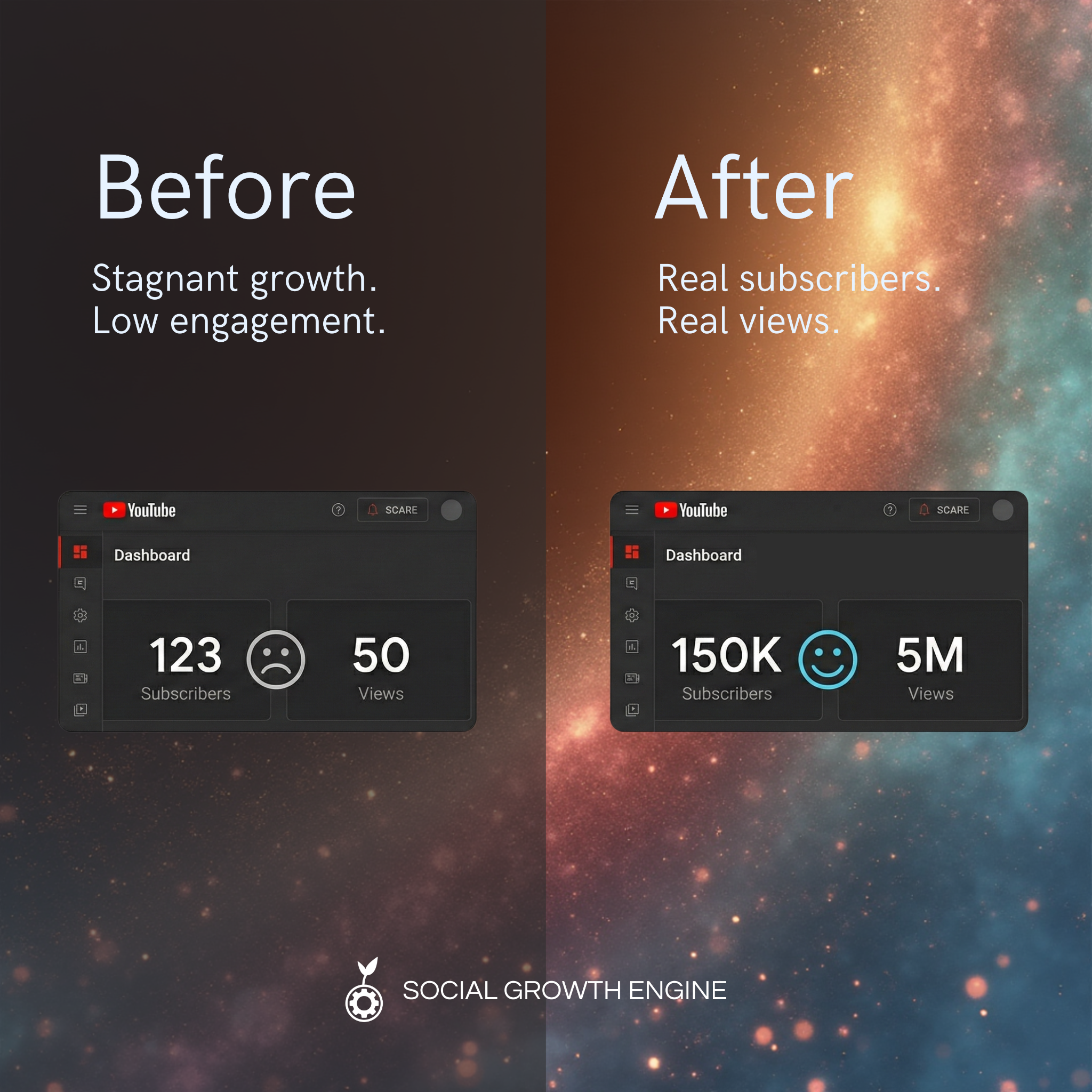Social Growth Engine. Facebook ad