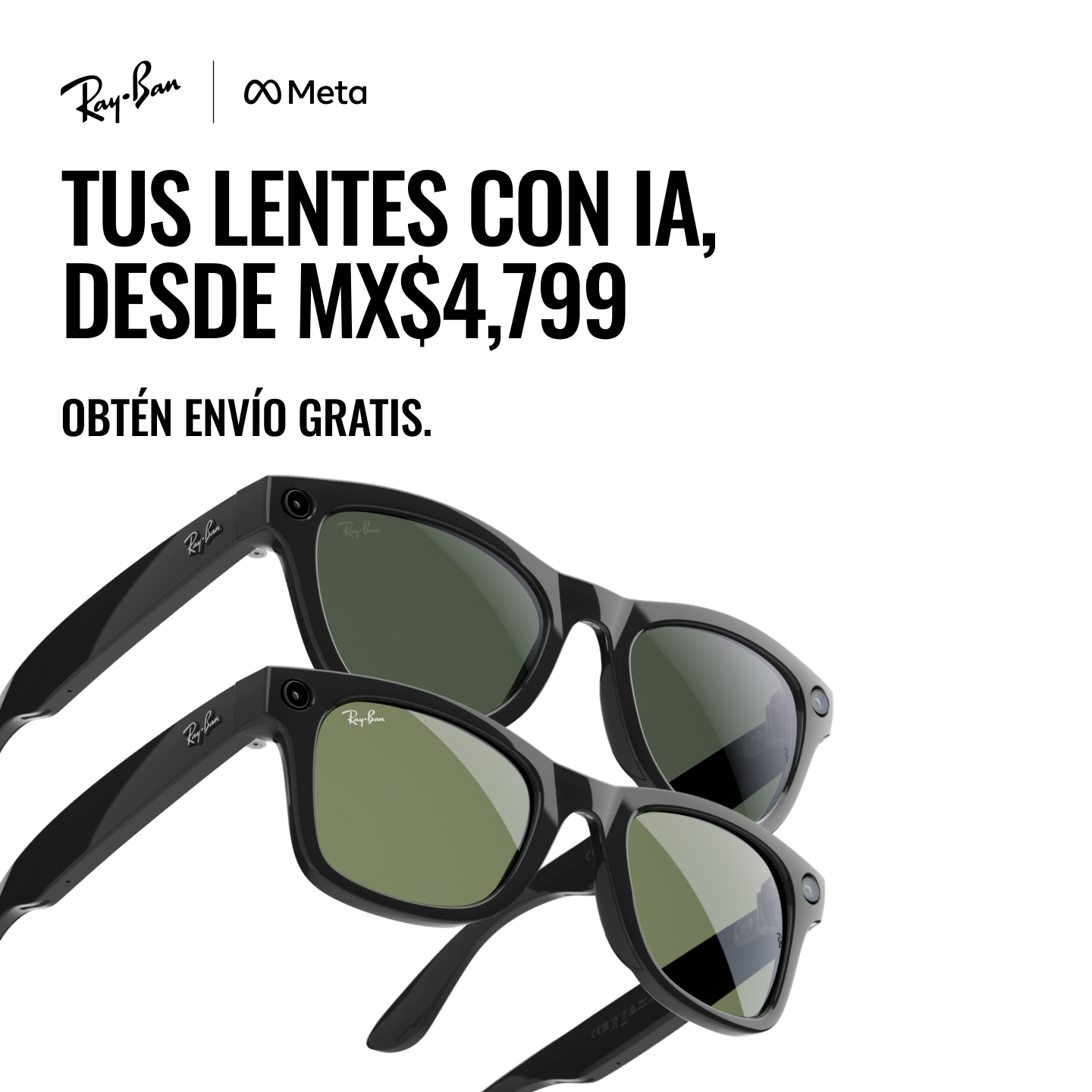 Ray-Ban Meta Facebook ad