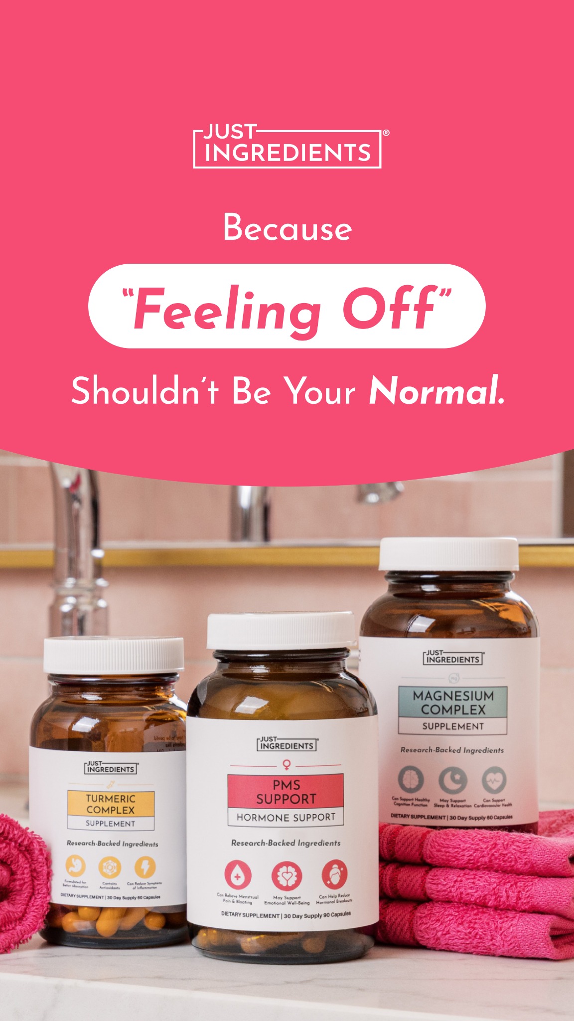 Just Ingredients Facebook ad