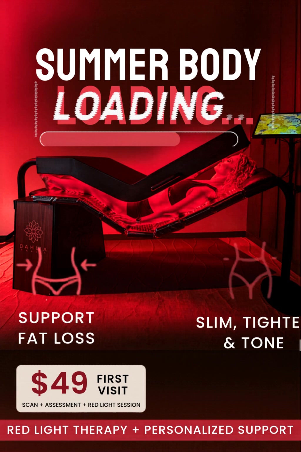 Revive Health Holden Facebook ad: SLIM DOWN & TONE UP!