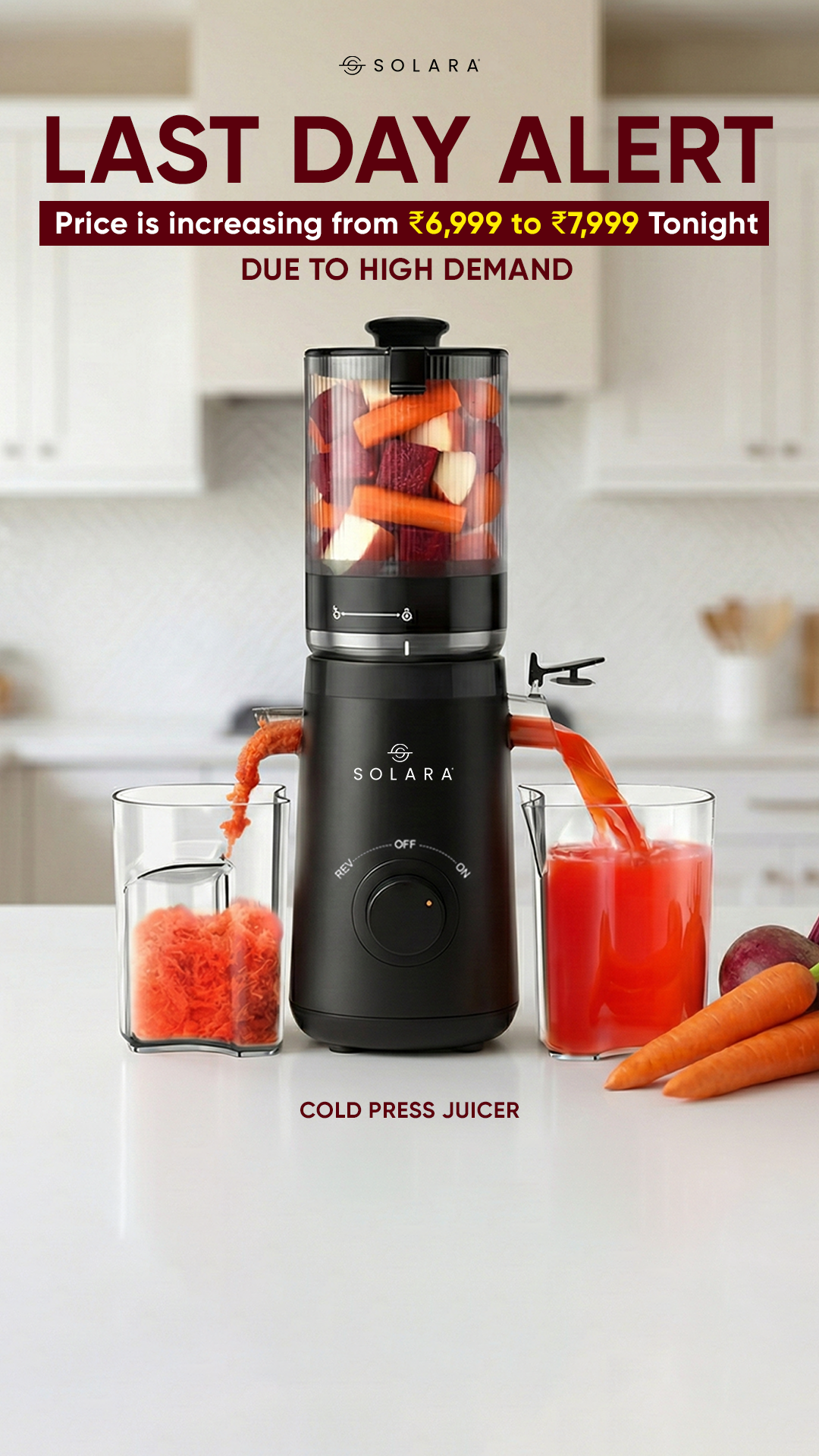Solara Home Facebook ad