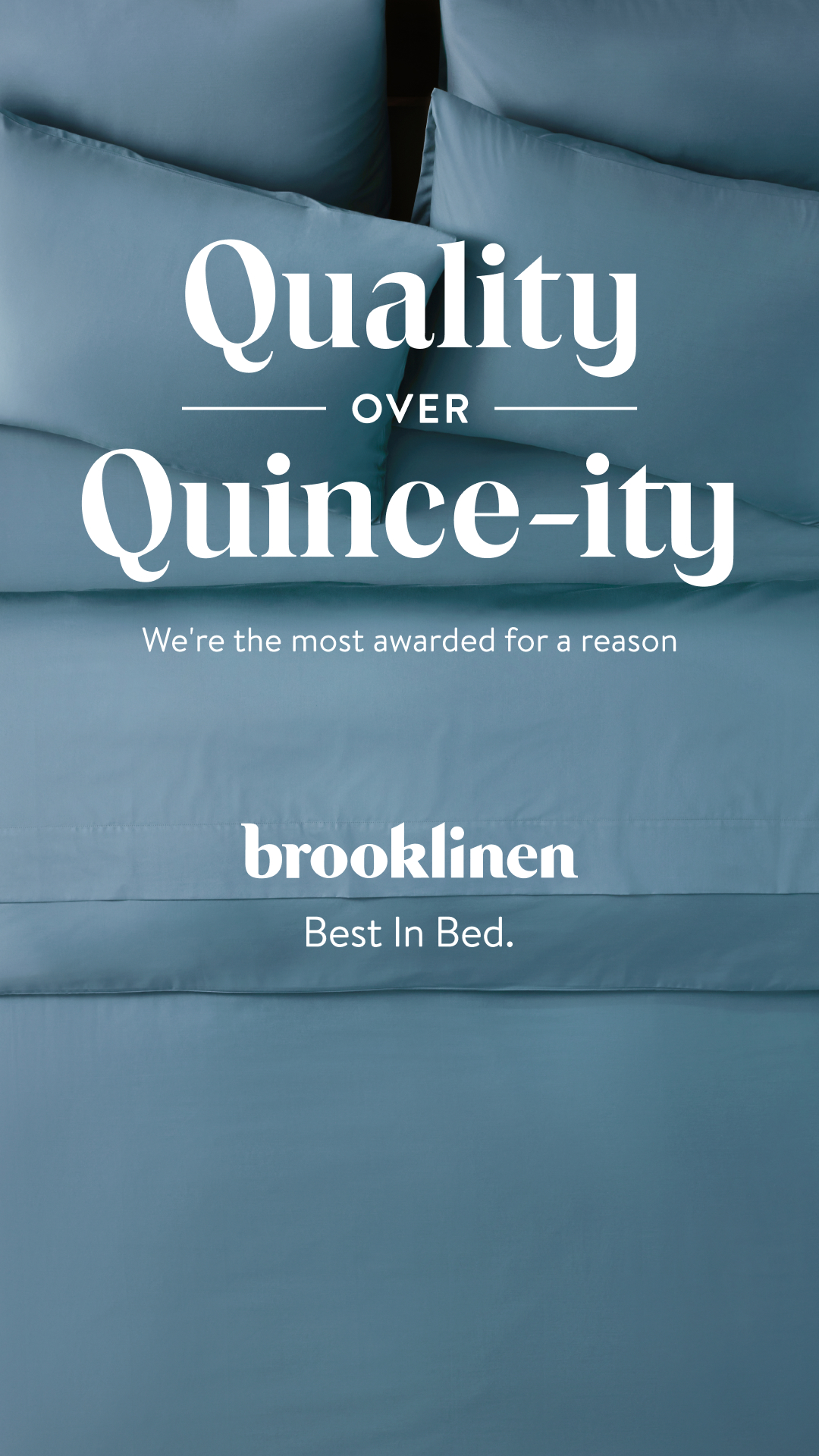 Brooklinen Facebook ad