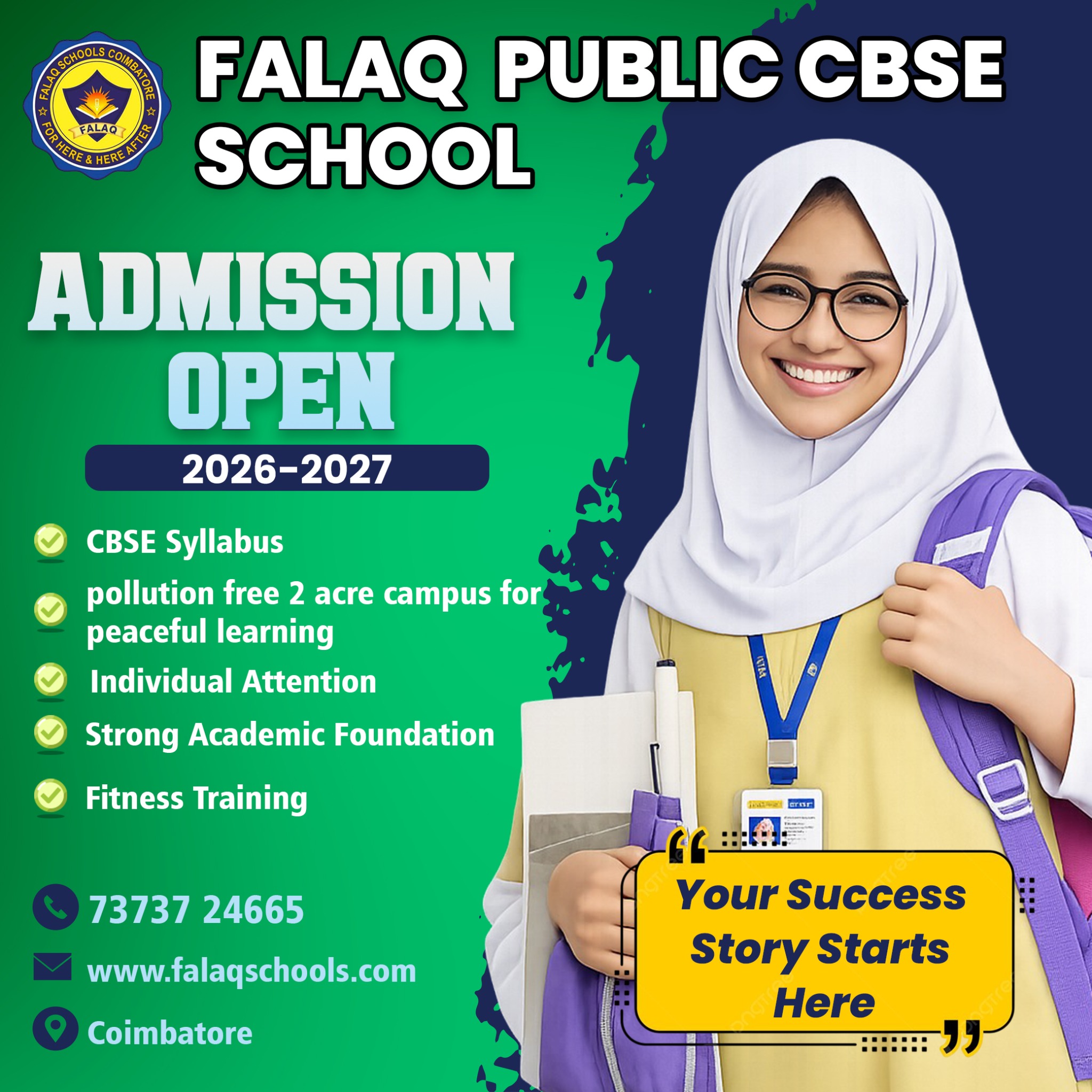Falaqschools Facebook ad