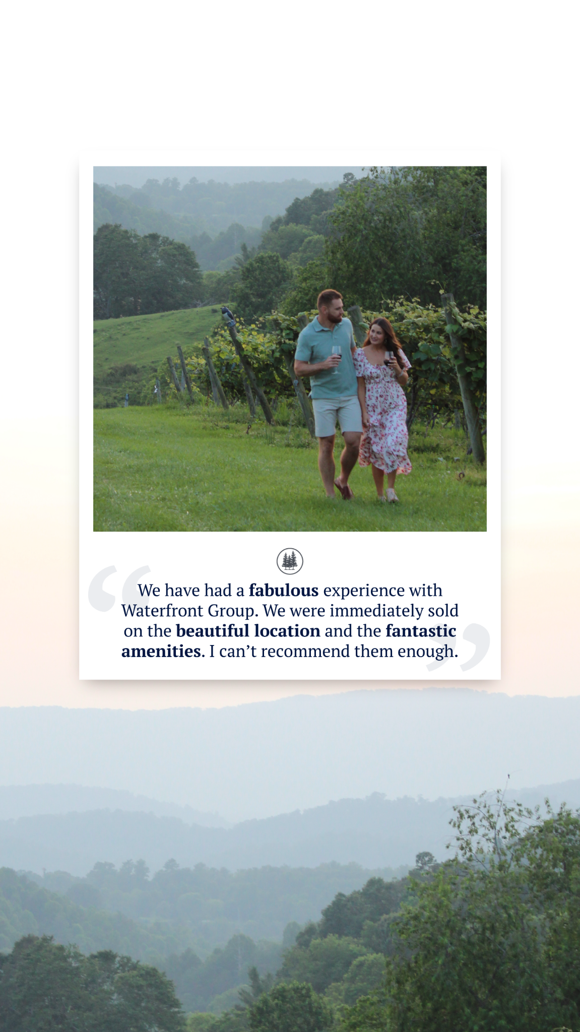 Waterfront Group PLC, LLC Facebook ad