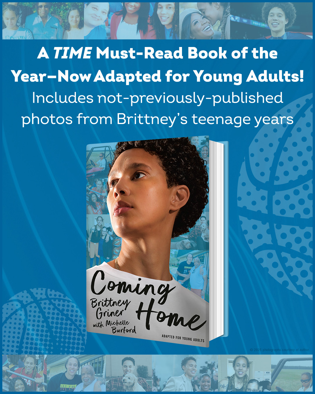 Underlined Facebook ad: From basketball icon BRITTNEY GRINER comes a captivating…