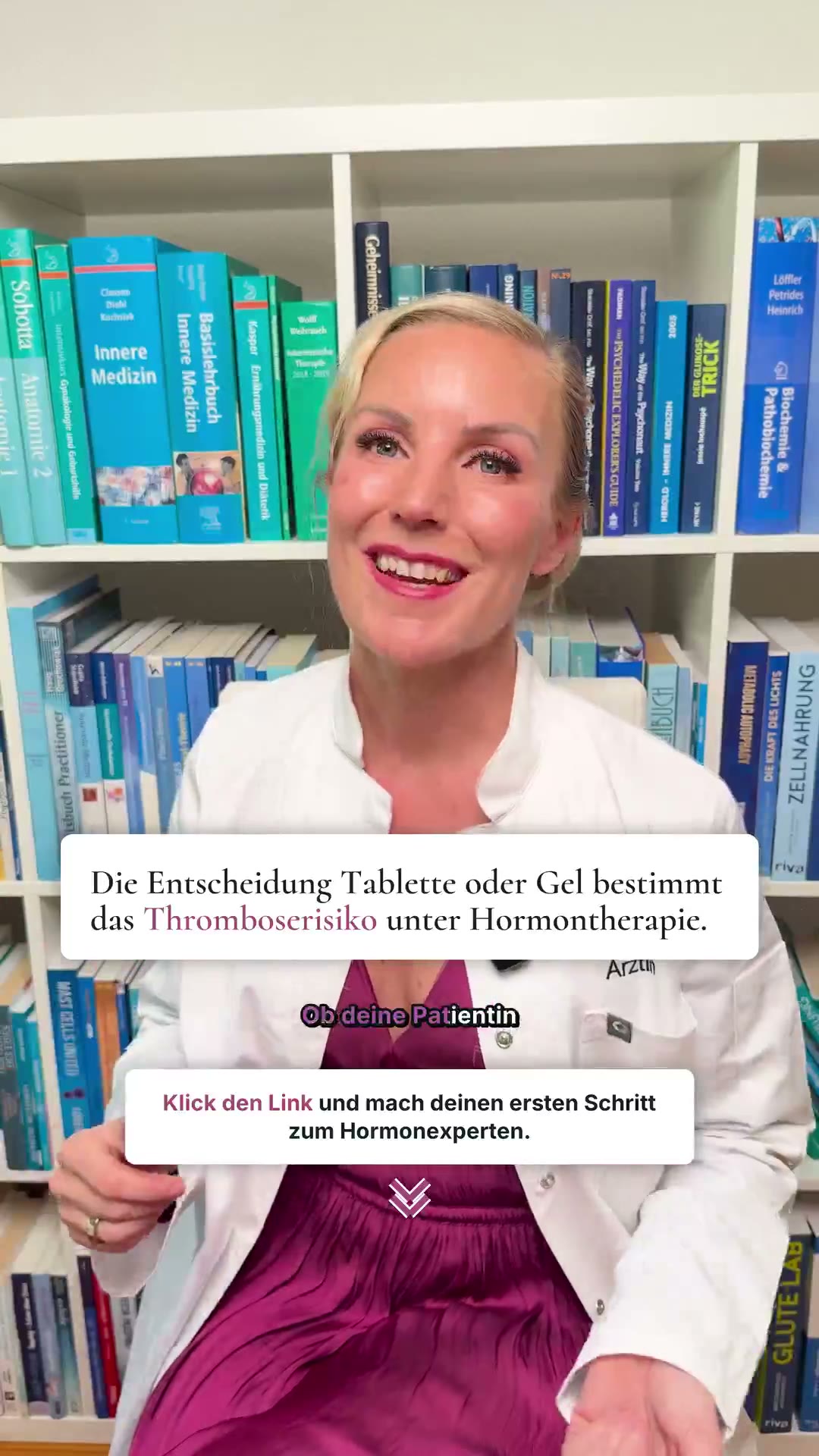 Simone Koch Facebook ad: Hormontherapie neu gedacht.