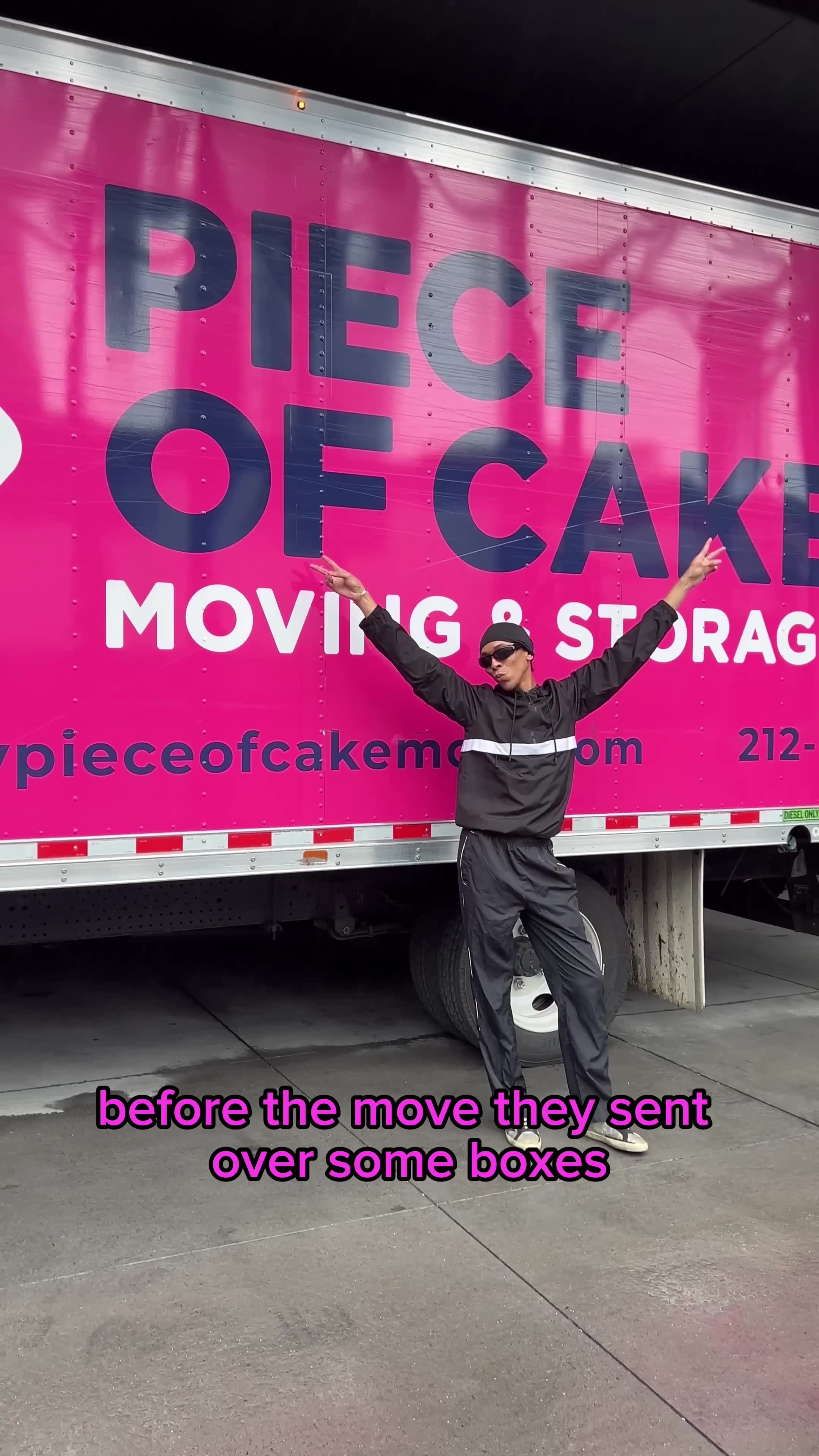 Piece of Cake Moving & Storage Facebook ad: 25,000+ Moving Service