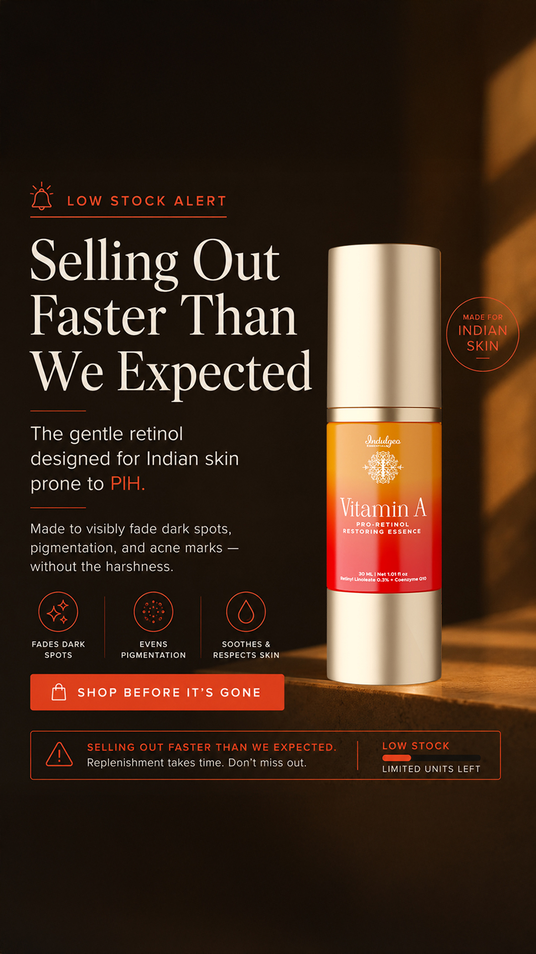 Indulgeo.essentials Facebook ad