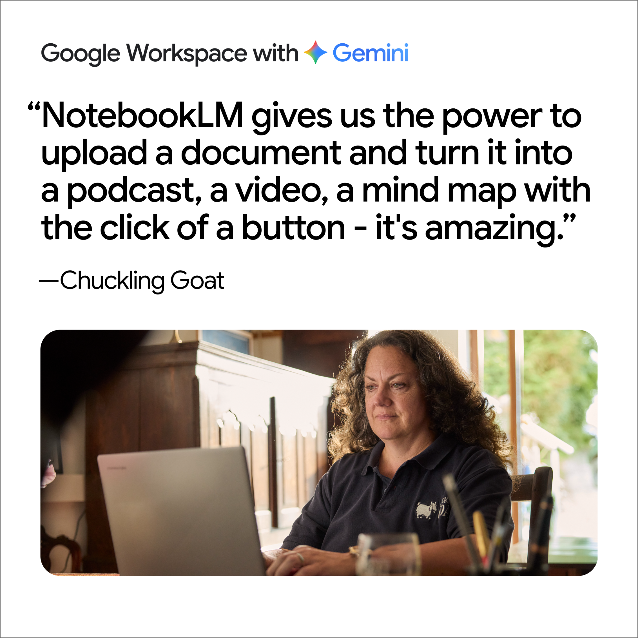Google Workspace Facebook ad