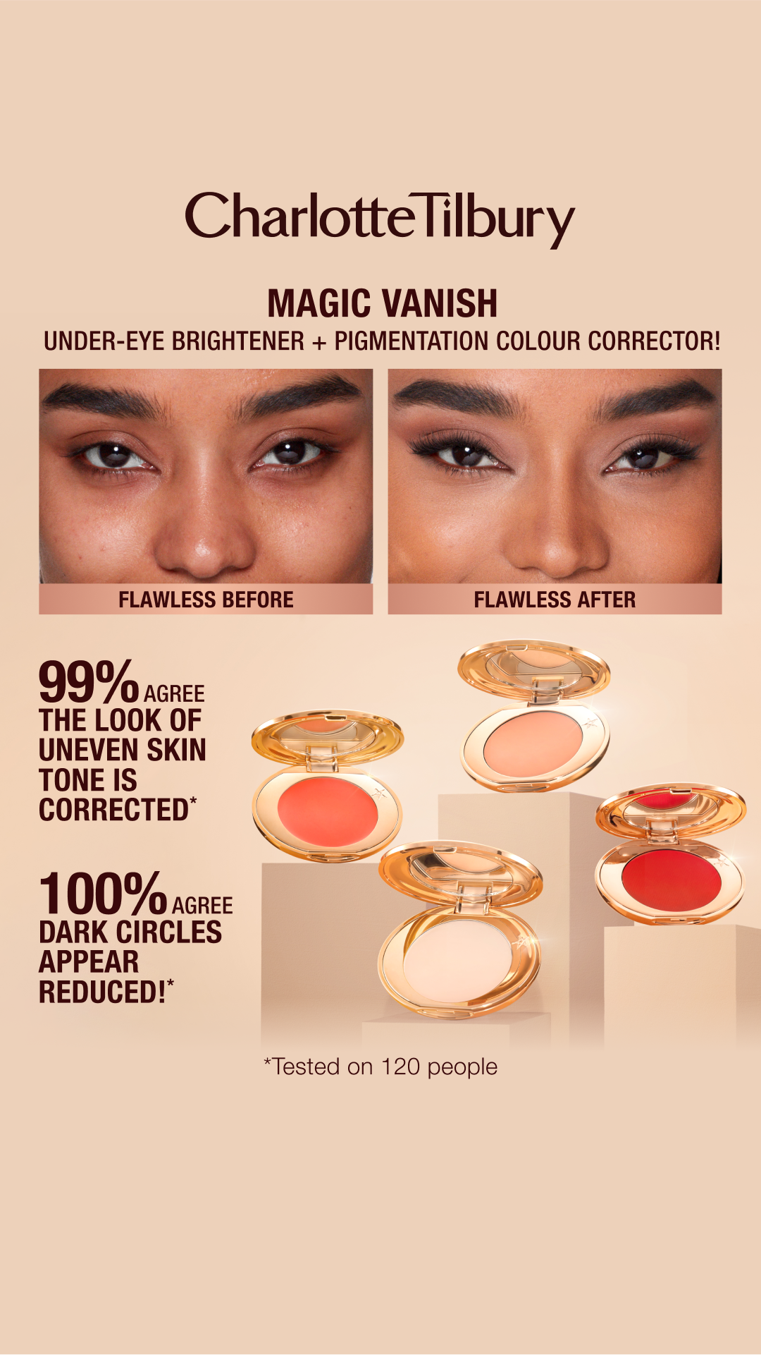 Charlotte Tilbury Facebook ad