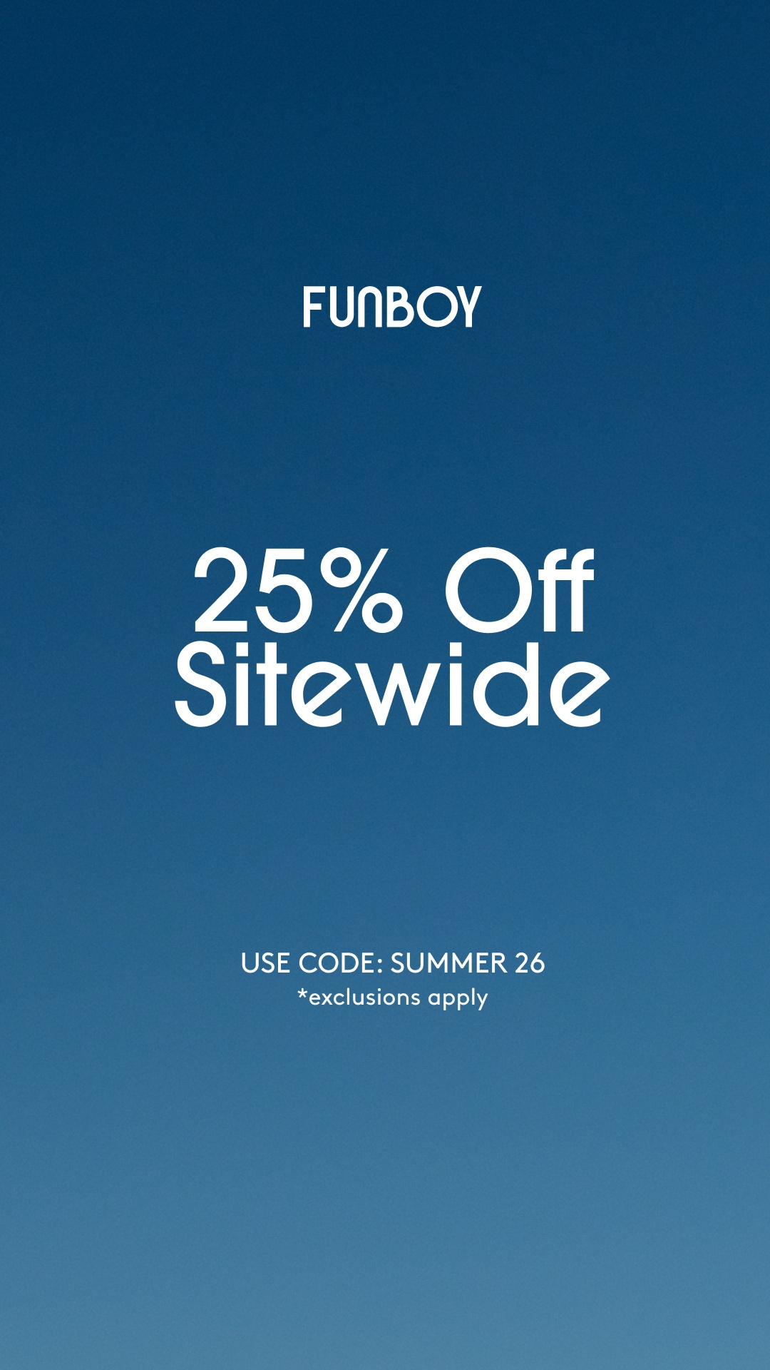 FUNBOY Facebook ad from Jul 15, 2026