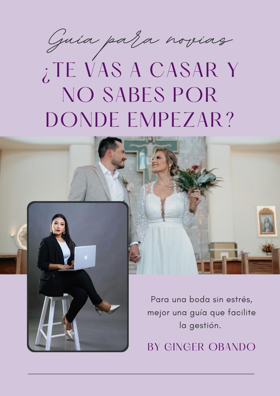 Ginger Obando Planner Facebook ad: Guía para Novias