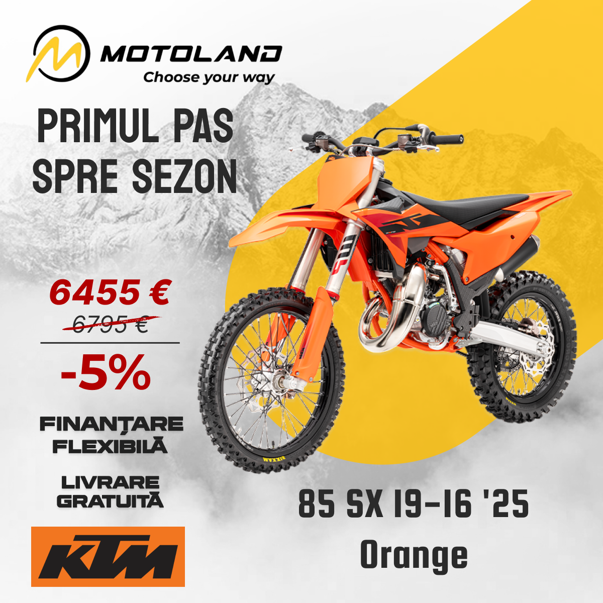 MOTOLAND Facebook ad: Primul pas spre sezon la MOTOLAND