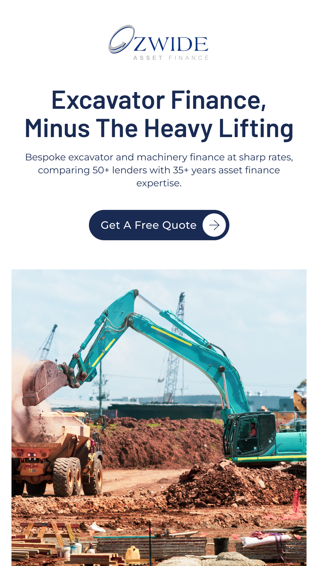Ozwide Asset Management - Vehicle & Equipment Finance Facebook ad