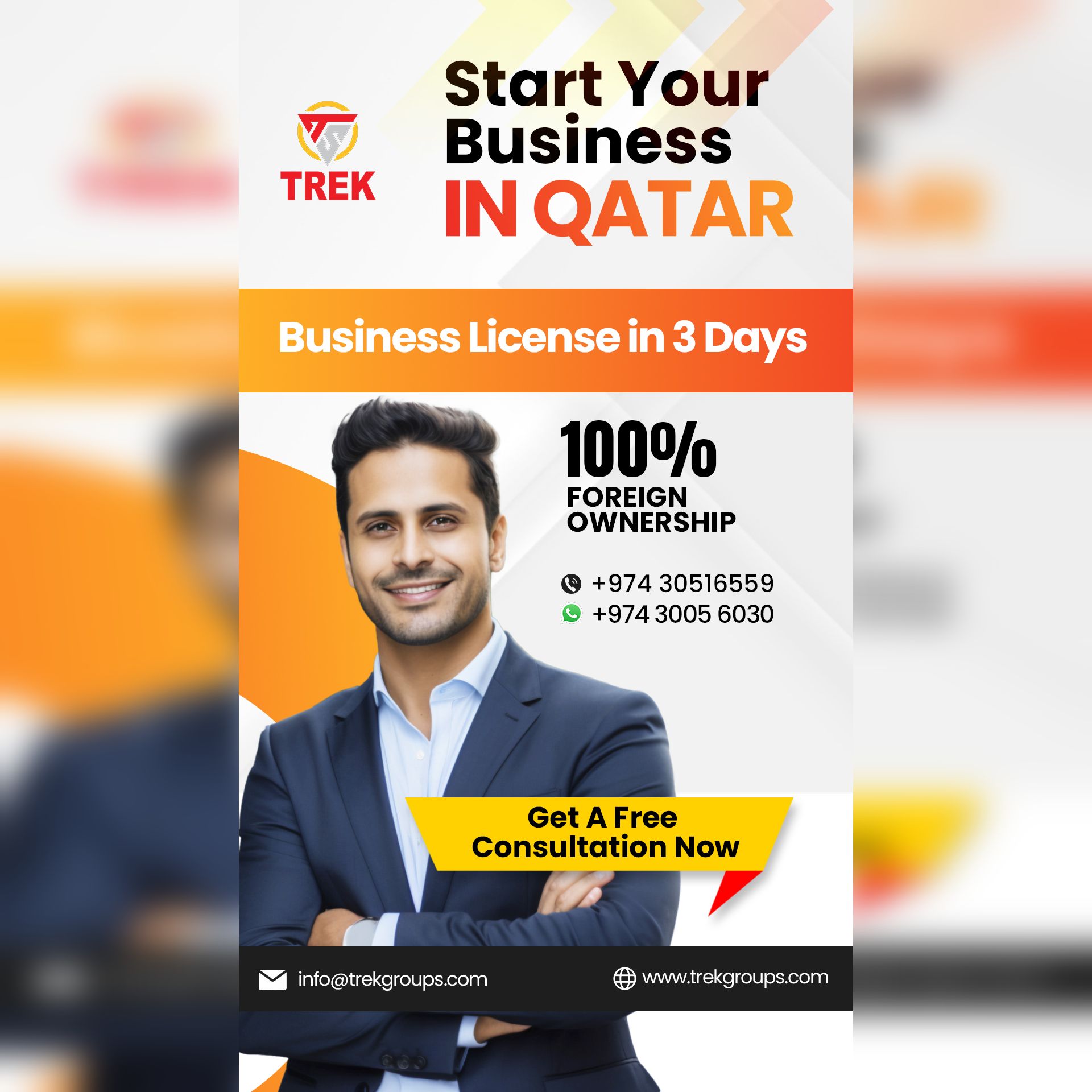 TREK GROUP Business Services Facebook ad