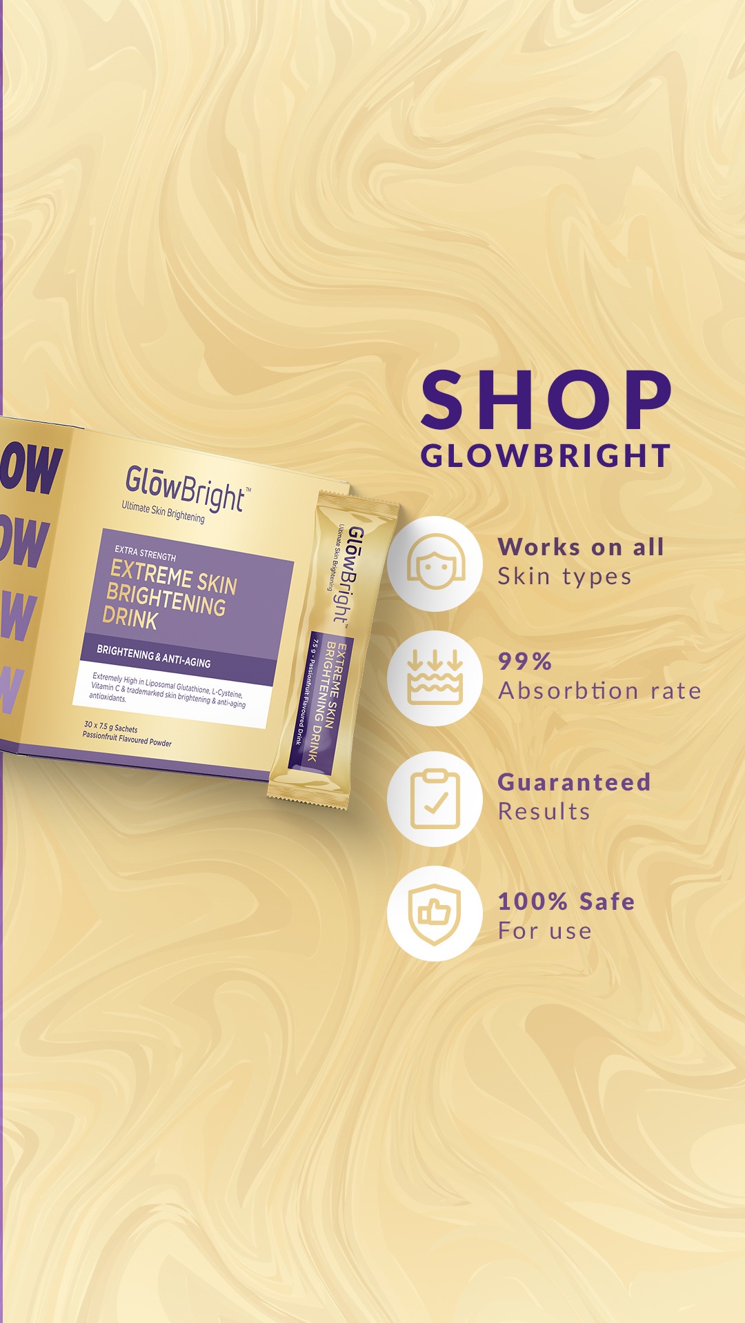 Glow Bright Facebook ad