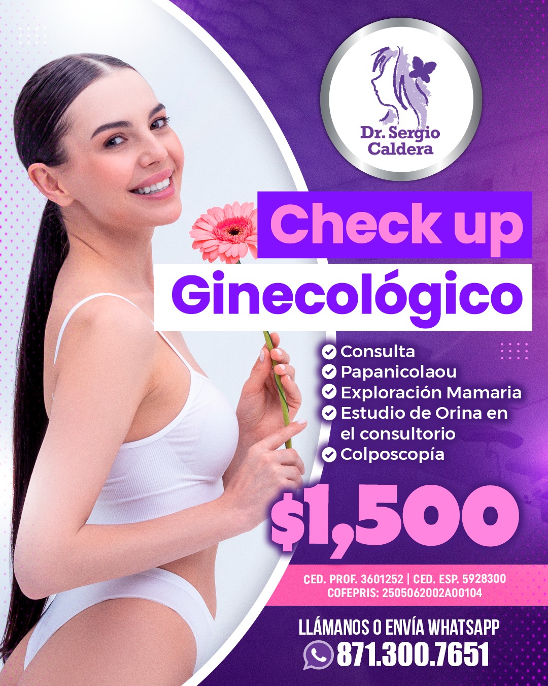Ginecología Integral  y Obstetricia Moderna Facebook ad