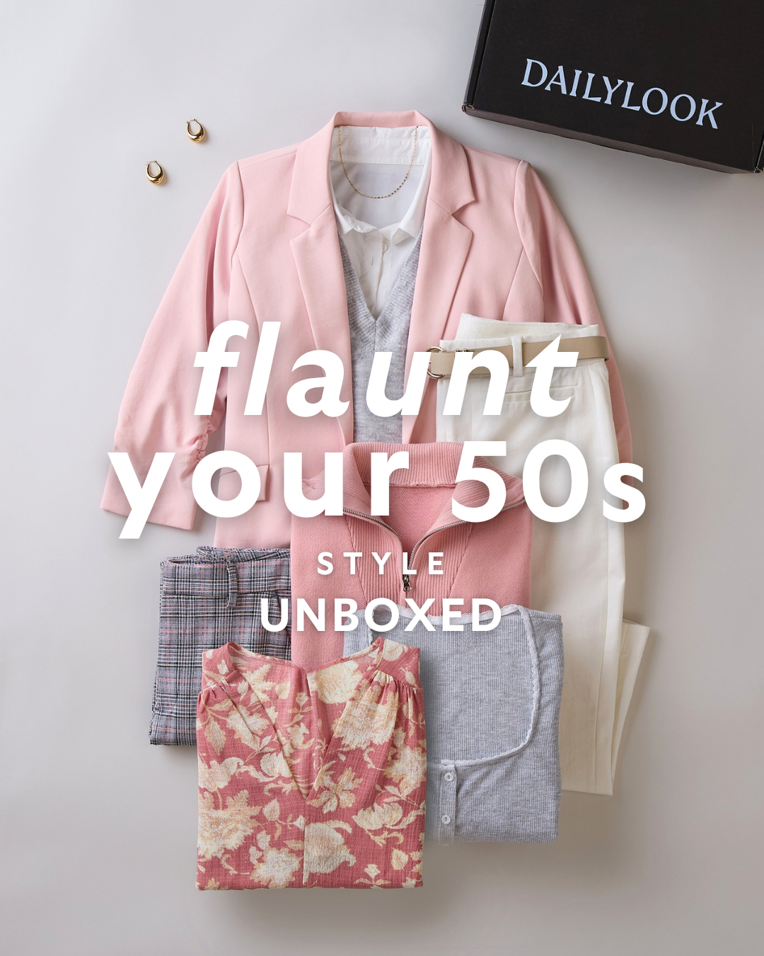 DAILYLOOK Facebook ad: Unbox Your Best Style Yet!