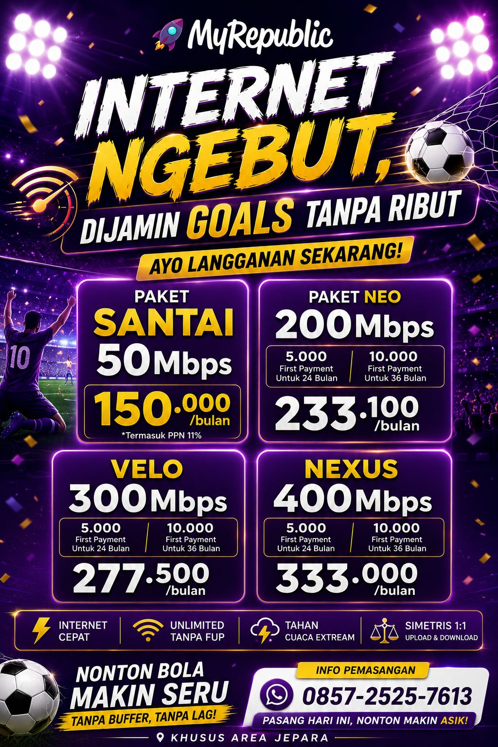 Alan MyRepublic Jepara Facebook ad