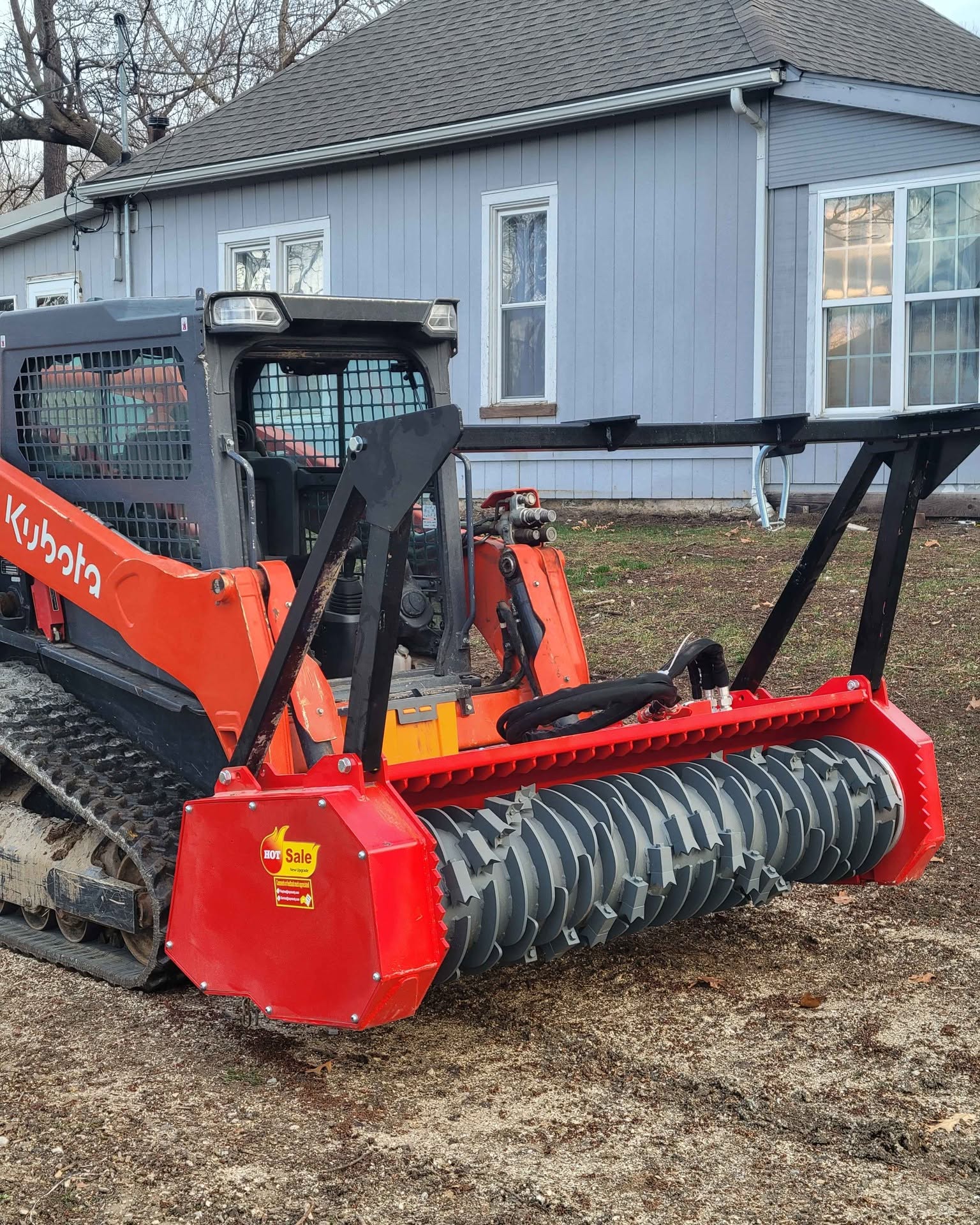 Samuel Carmon Facebook ad: 72 inch Raytree Drum Forestry Mulcher