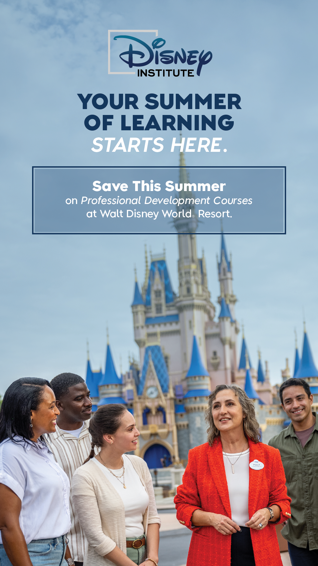 Disney Institute Facebook ad