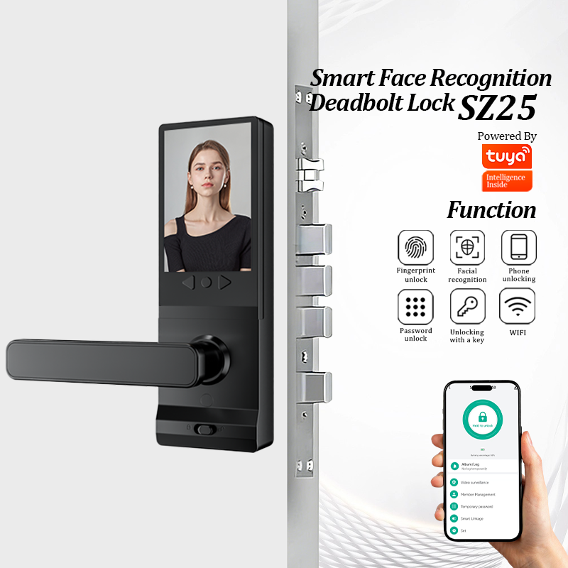Zhengzhou Ruixiang Intelligent Technology Co., Ltd. Facebook ad: Keyless Smart Handle Lock, Newly Upgraded!