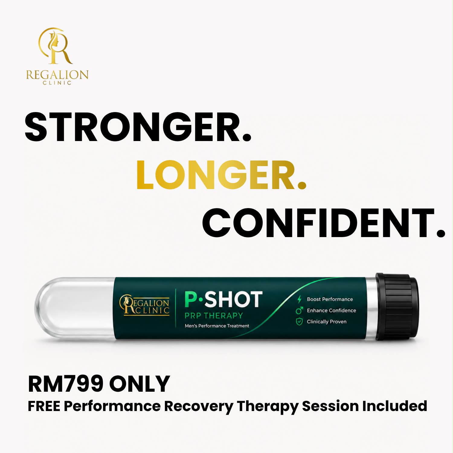 Regalion Clinic Kepong Facebook ad: DOUBLE POWER COMBO FOR MEN